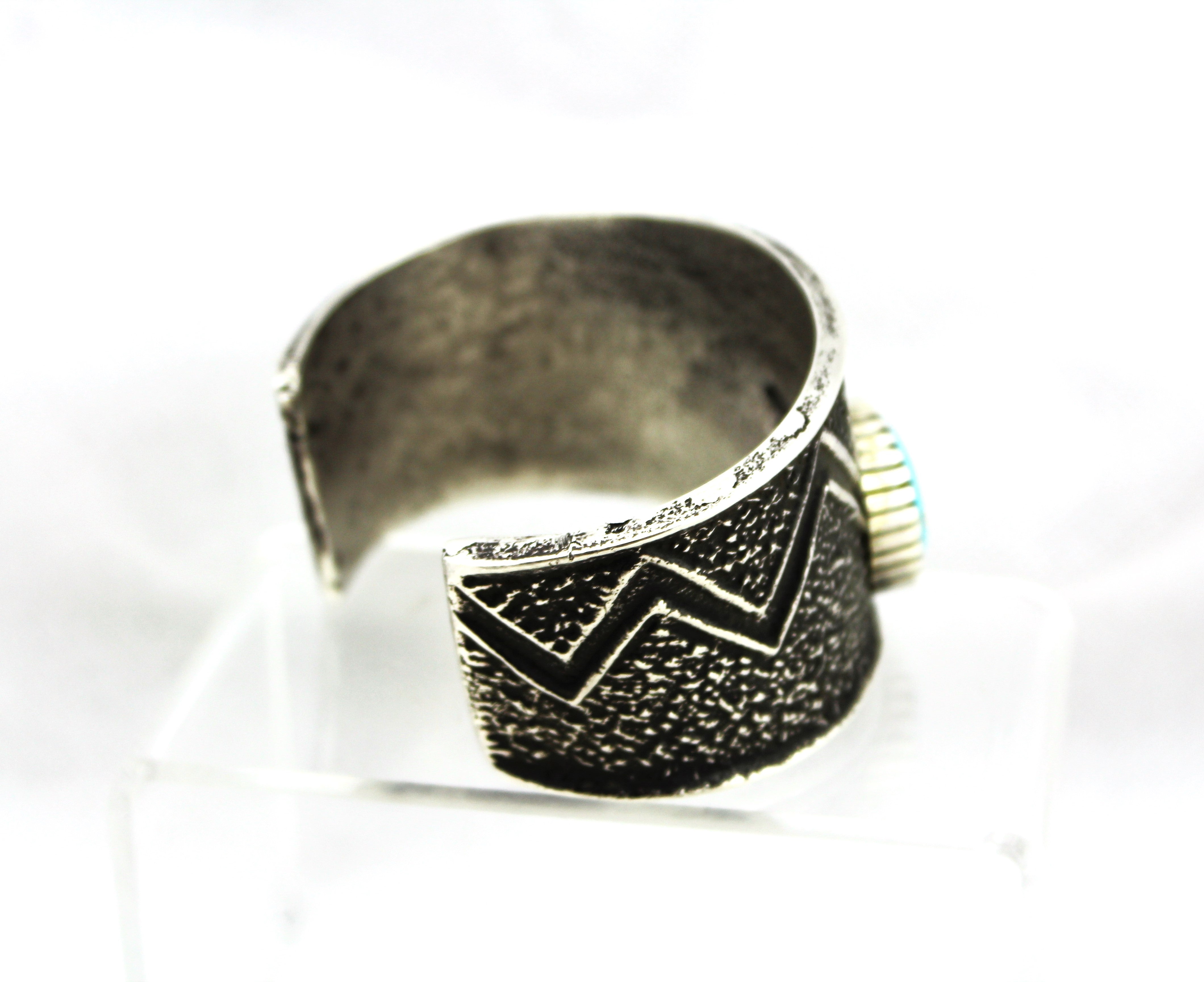 Tufa Cast Sterling Silver Bracelet