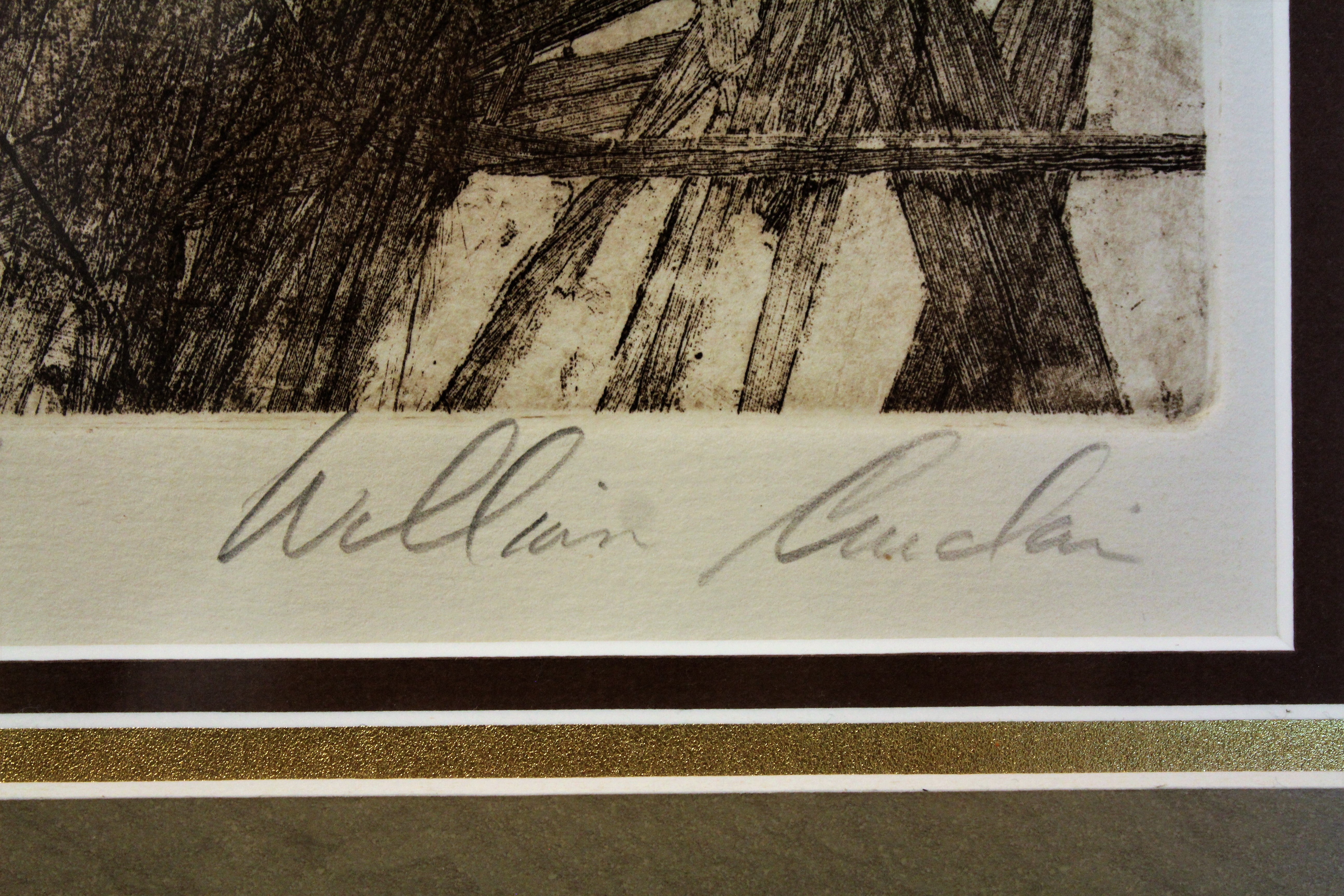 William Sinclair Artists Proof Etching