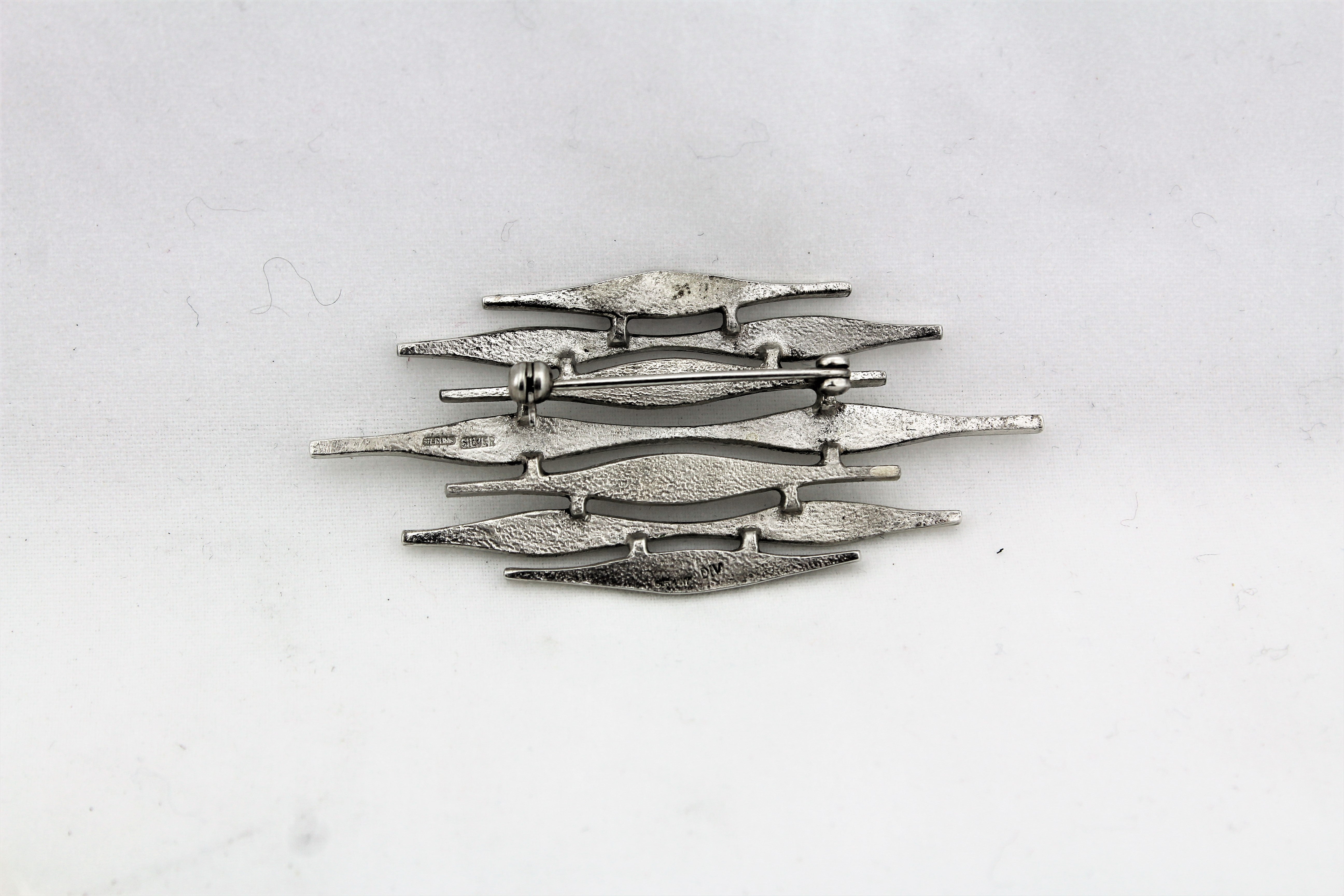 Sterling Silver Brooch