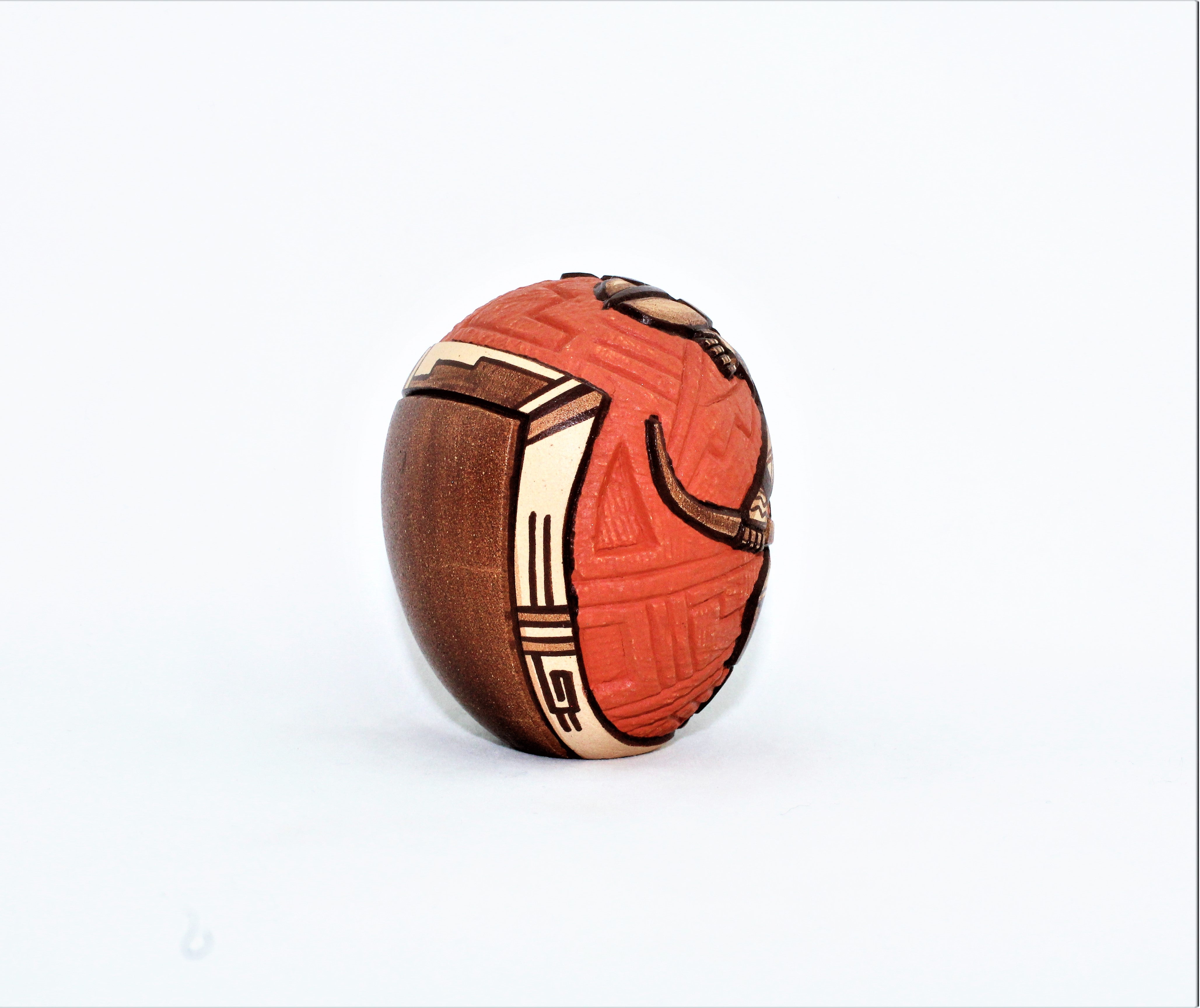 Maryy Naha and Elvira Nampeyo Carved Redware Pottery