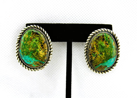 Merlin James Turquoise Earrings