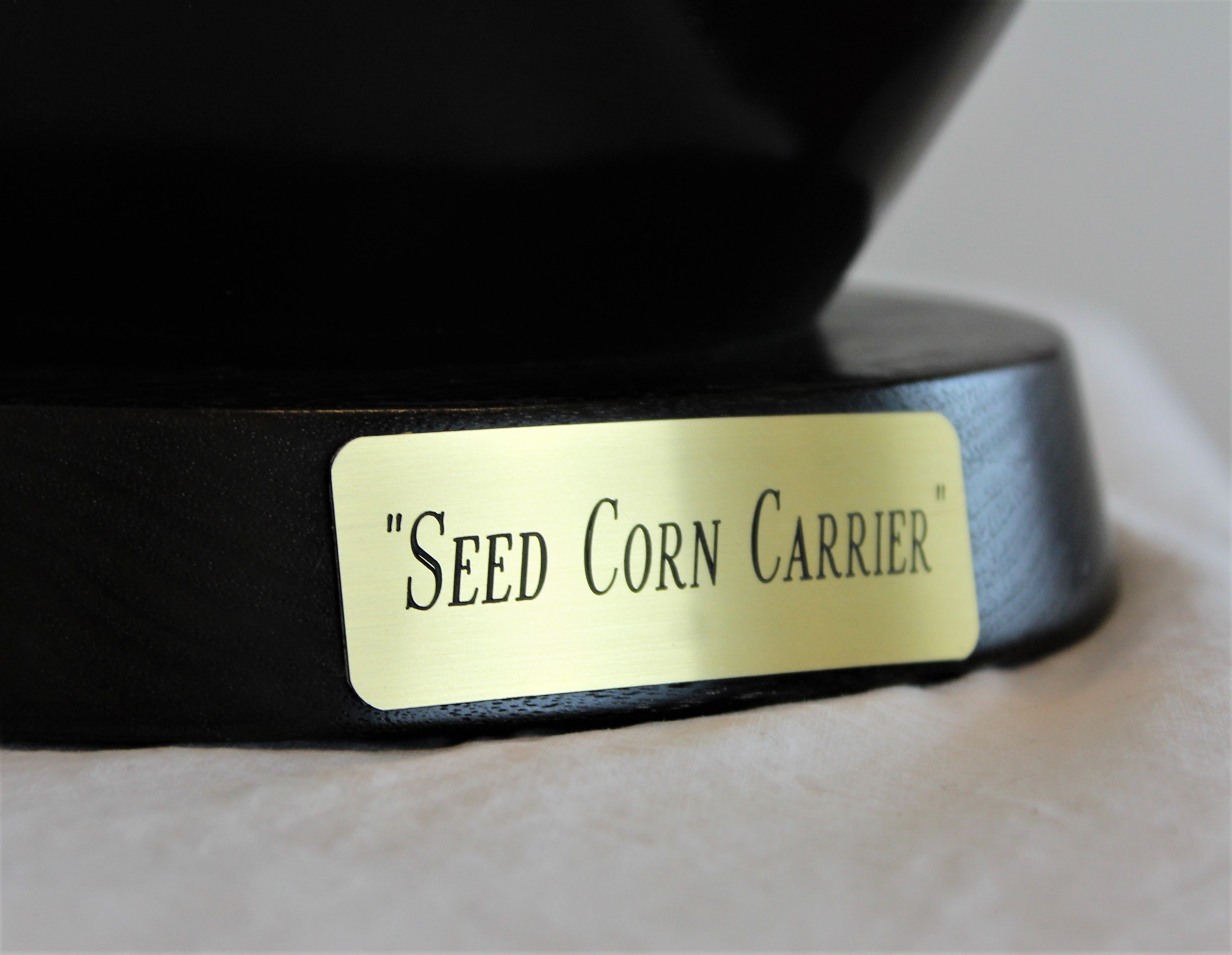 Seed Corn Carrier Hopi Maiden Bronze Sculpture