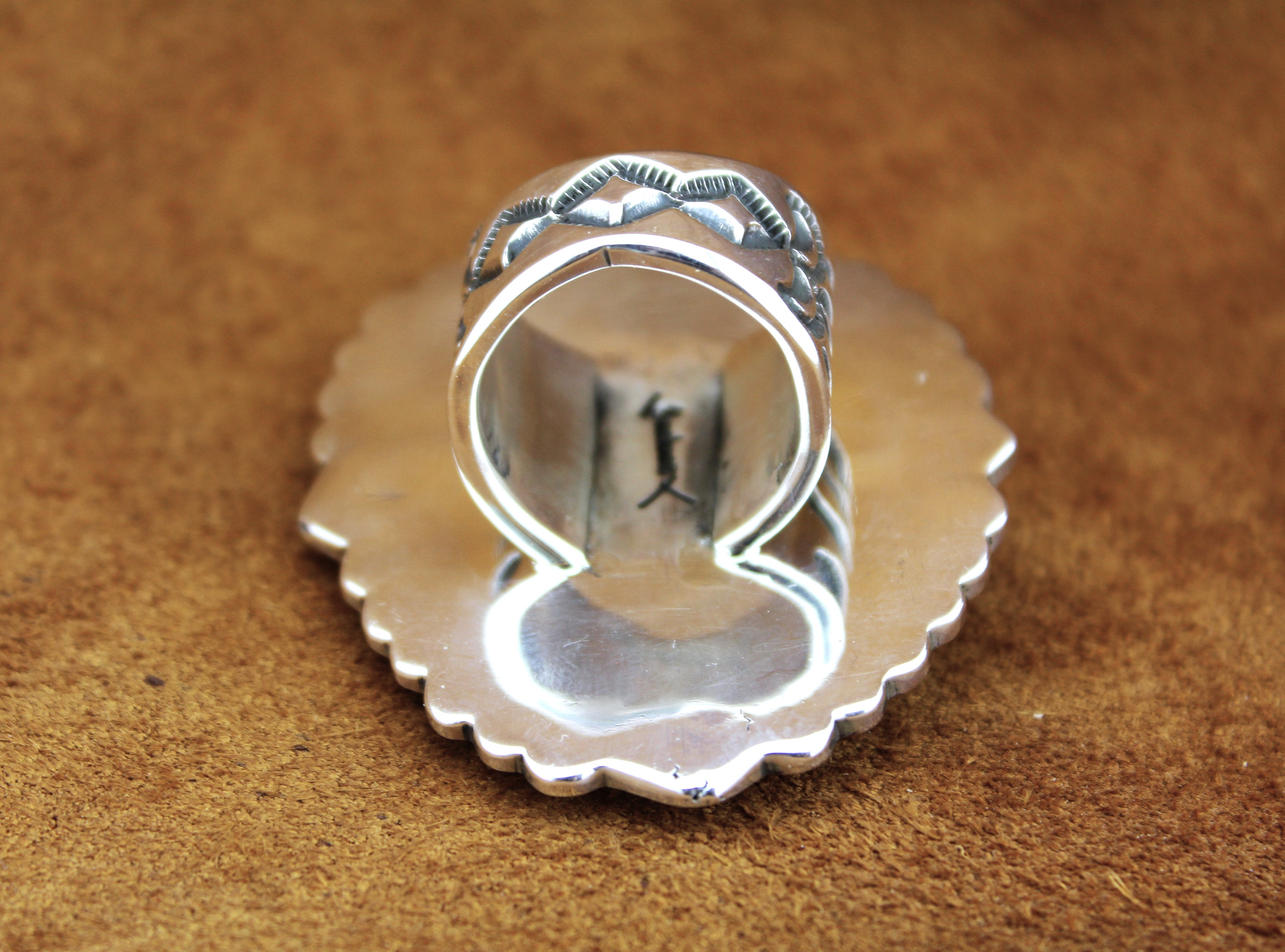Tommy Jackson Large Sterling Silver Ring