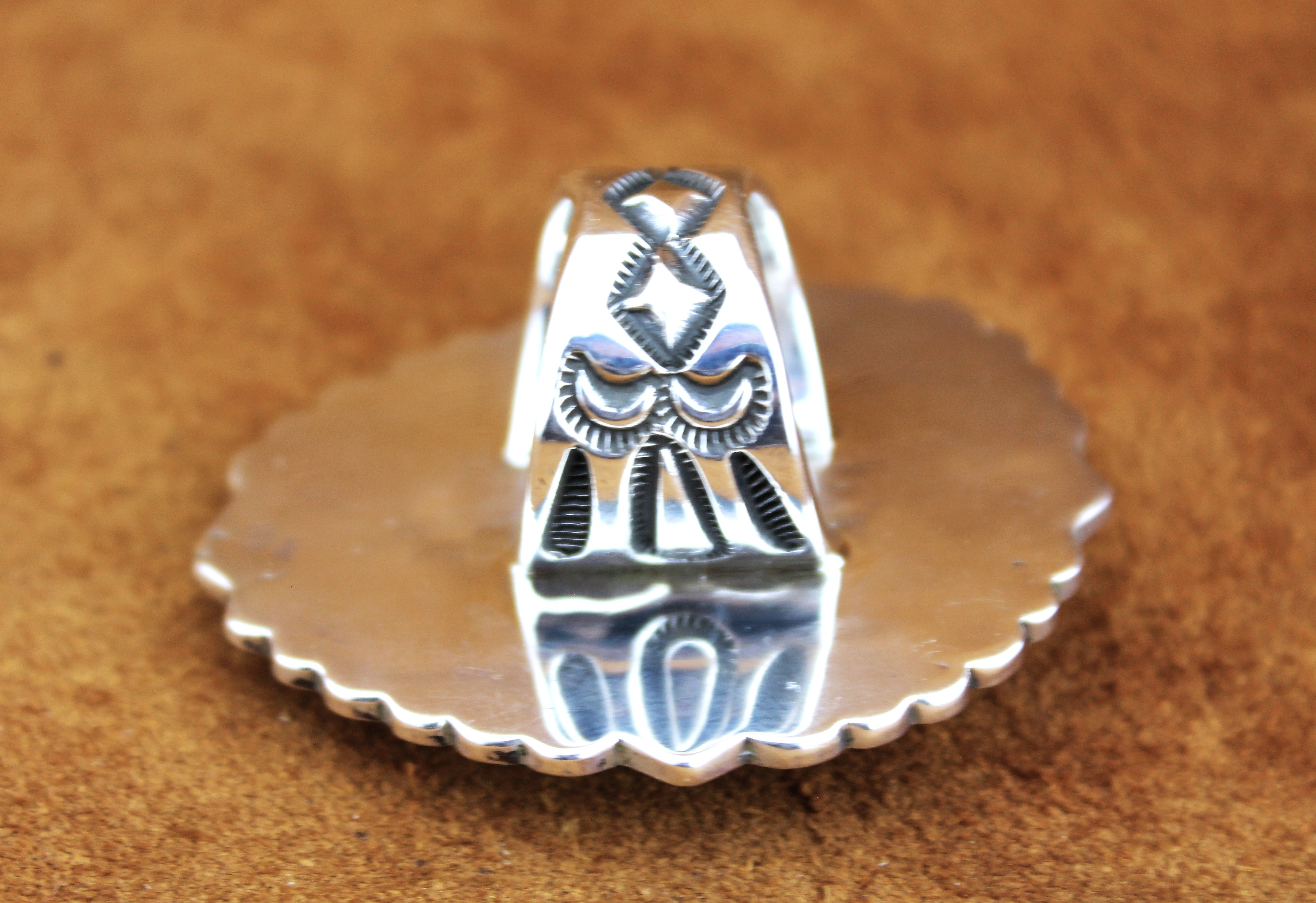 Tommy Jackson Large Sterling Silver Ring