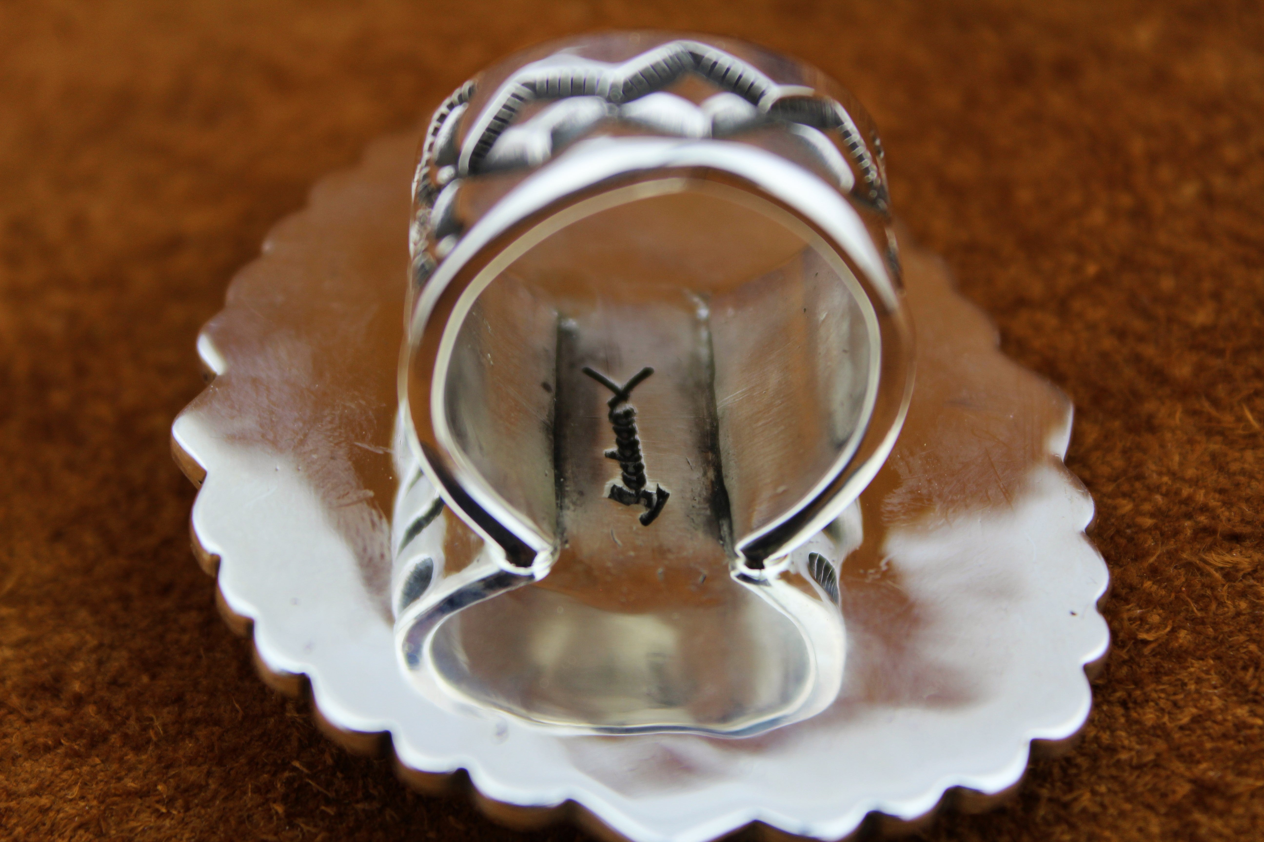 Tommy Jackson Large Sterling Silver Ring