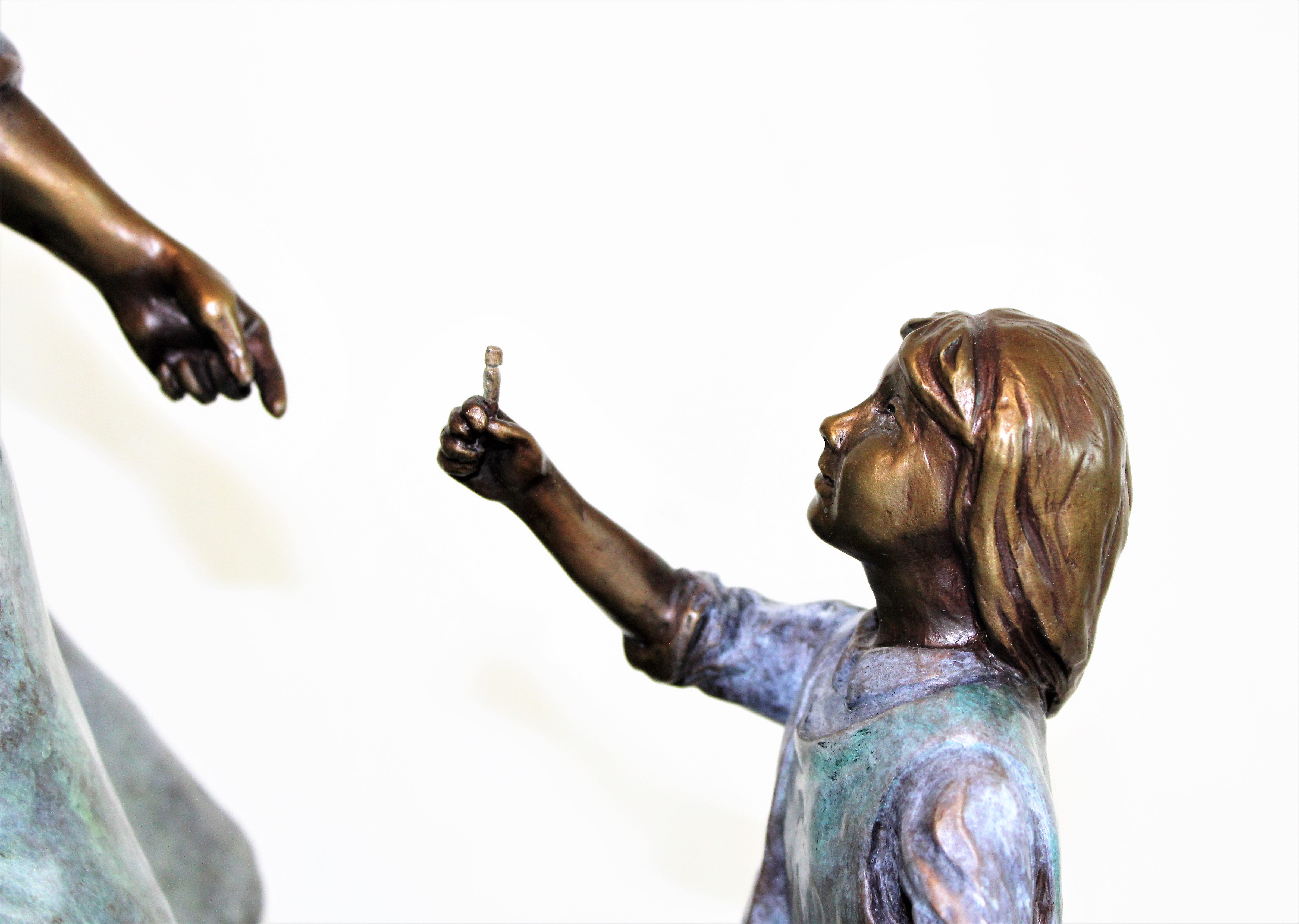 Mother and Daughter Bronze 