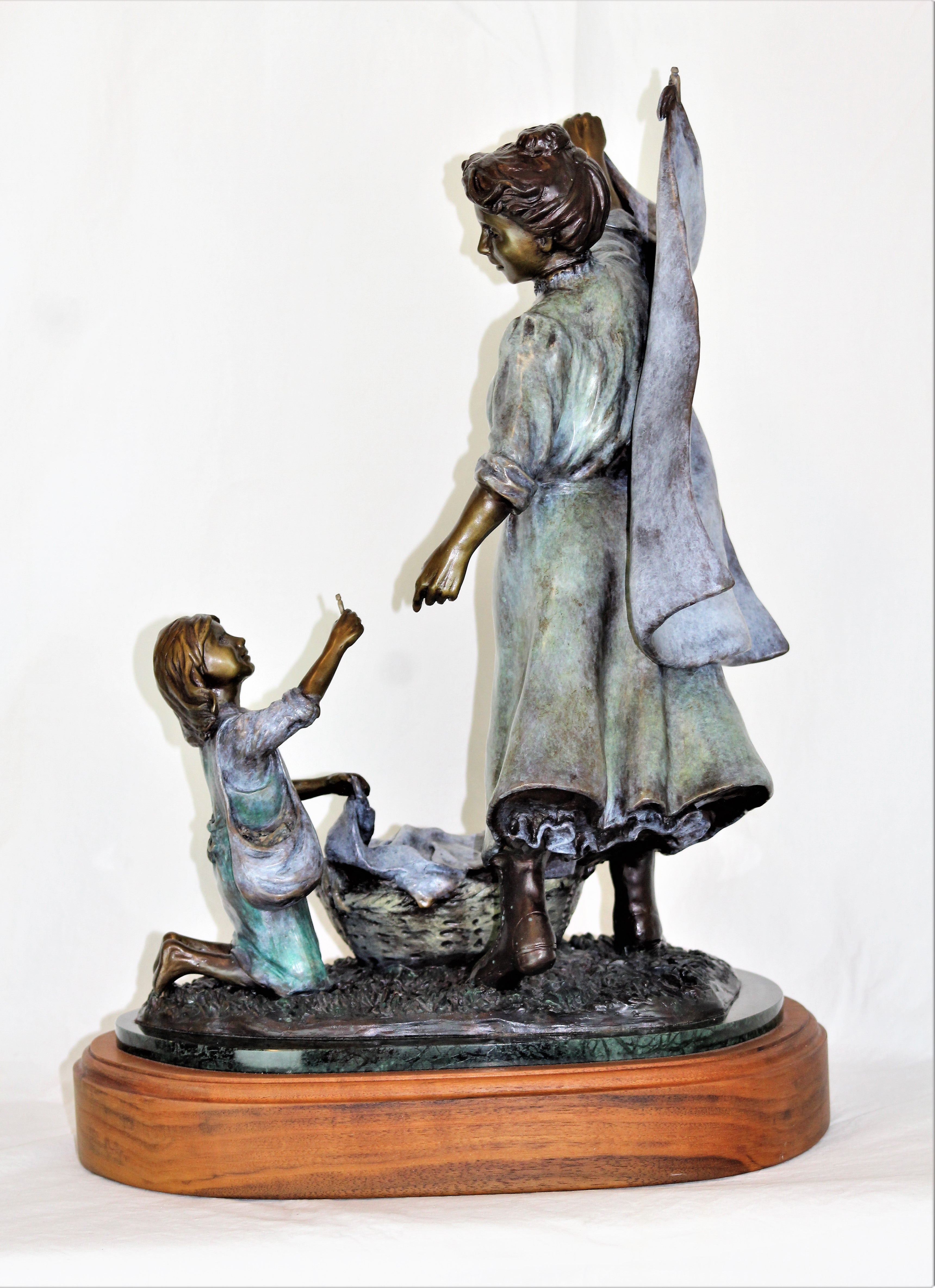 Mother and Daughter Bronze 