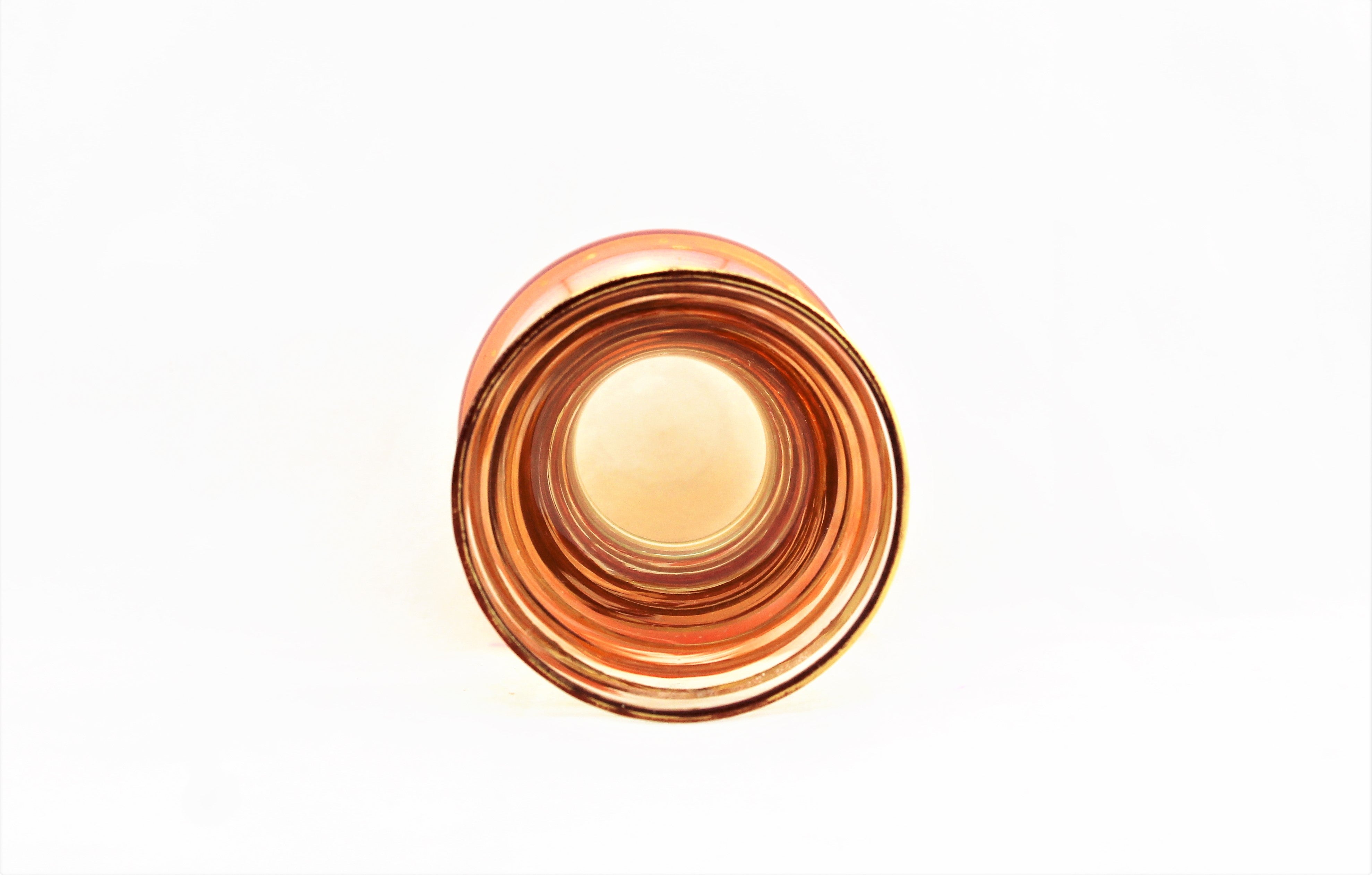 Carnival Glass Bud Vase