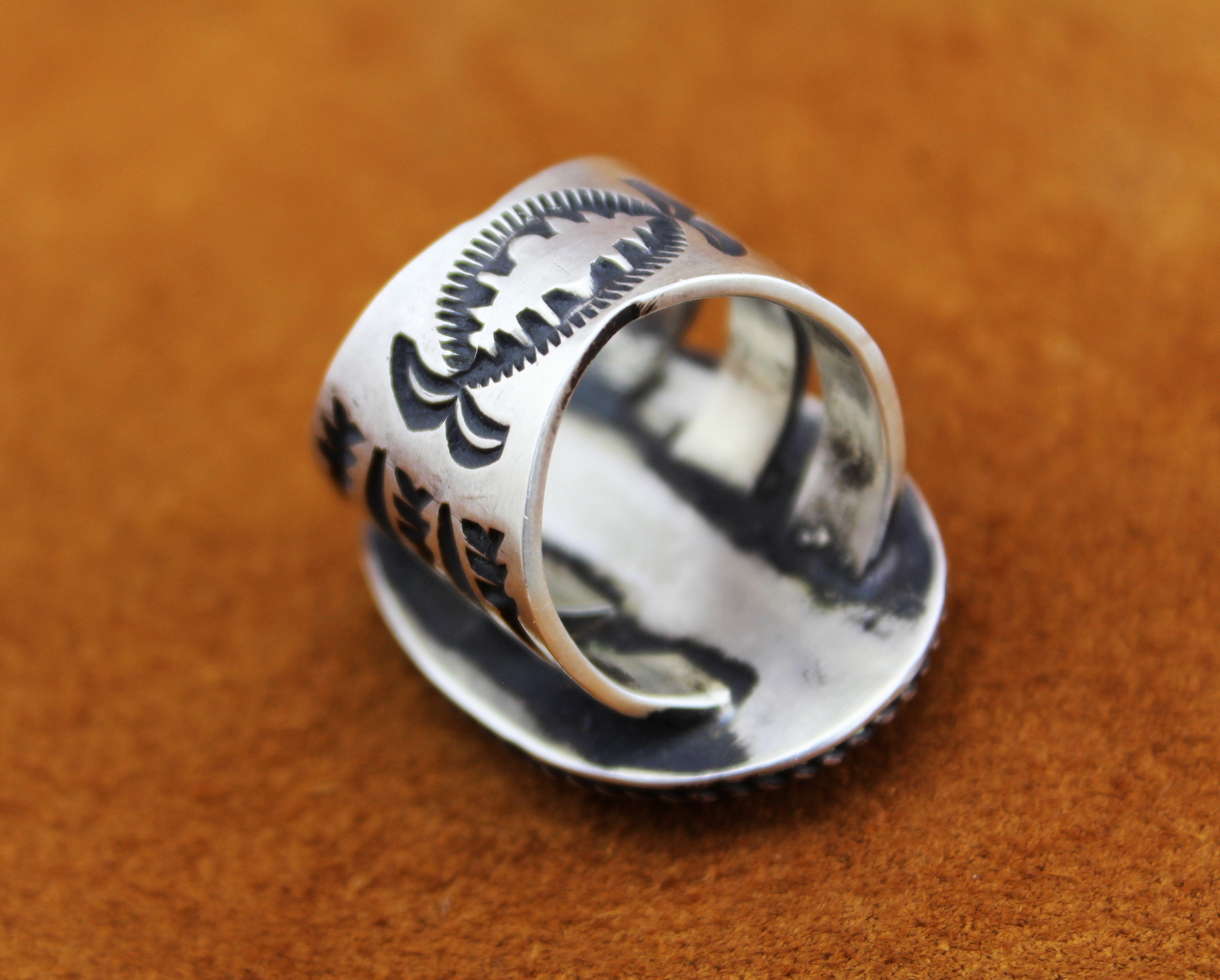 Tommy Jackson Sterling Turquoise Ring