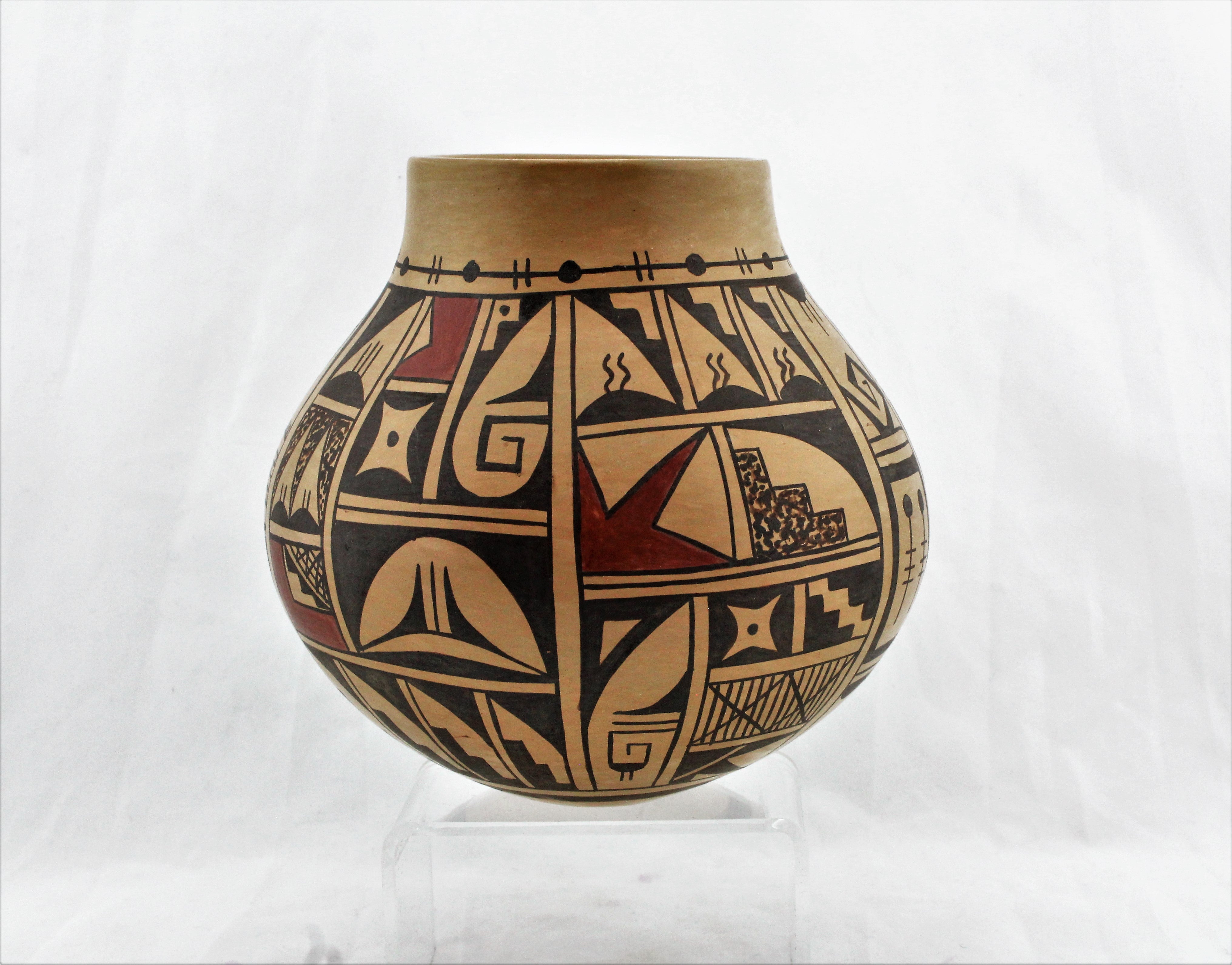 Donella Tom Nampeyo Hopi Pottery Bowl