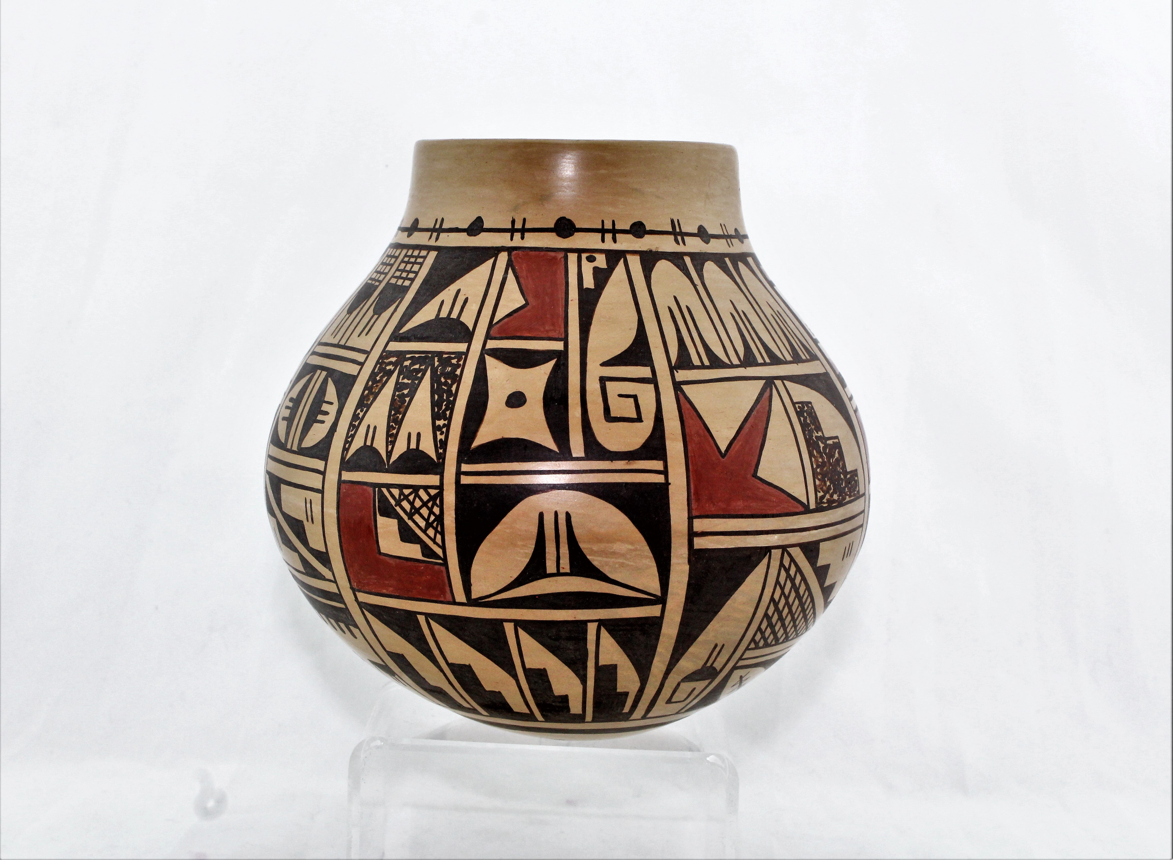 Donella Tom Nampeyo Hopi Pottery Bowl