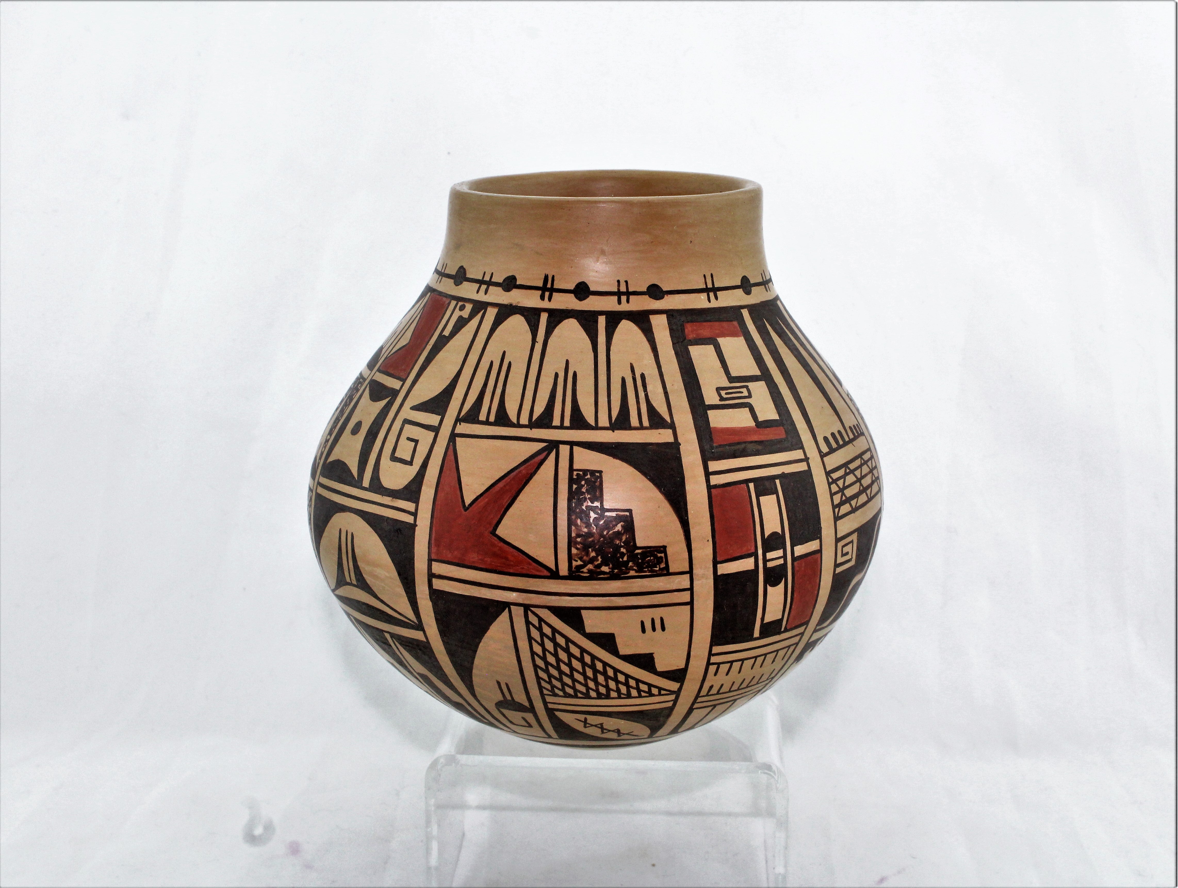 Donella Tom Nampeyo Hopi Pottery Bowl