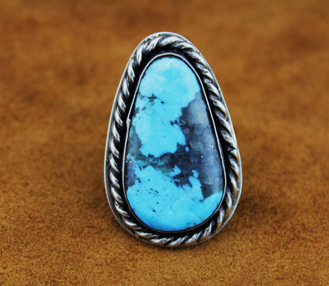 Merlin James Large Turquoise Ring