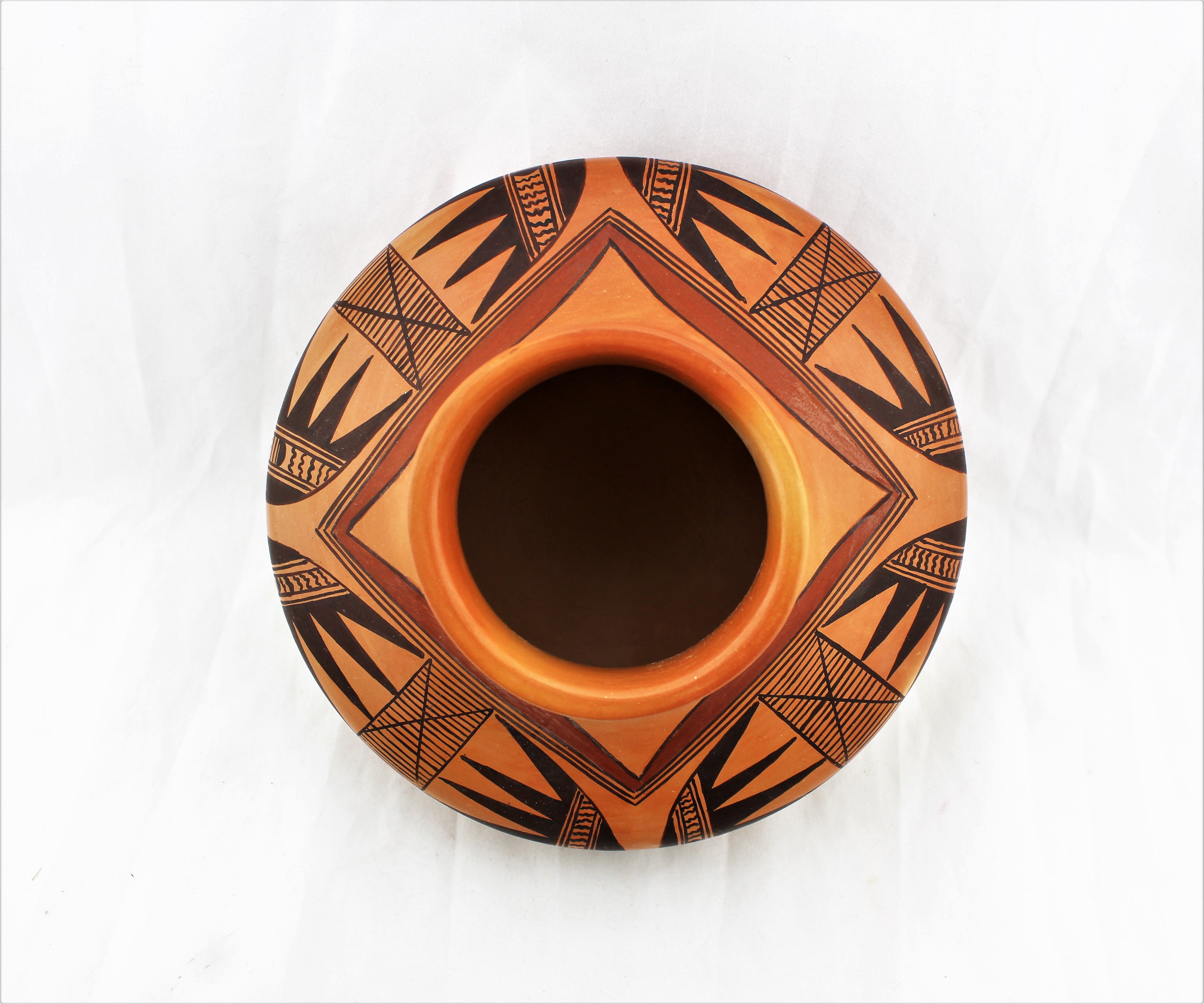 Jean Sahmie Hopi Migration Pottery Bowl