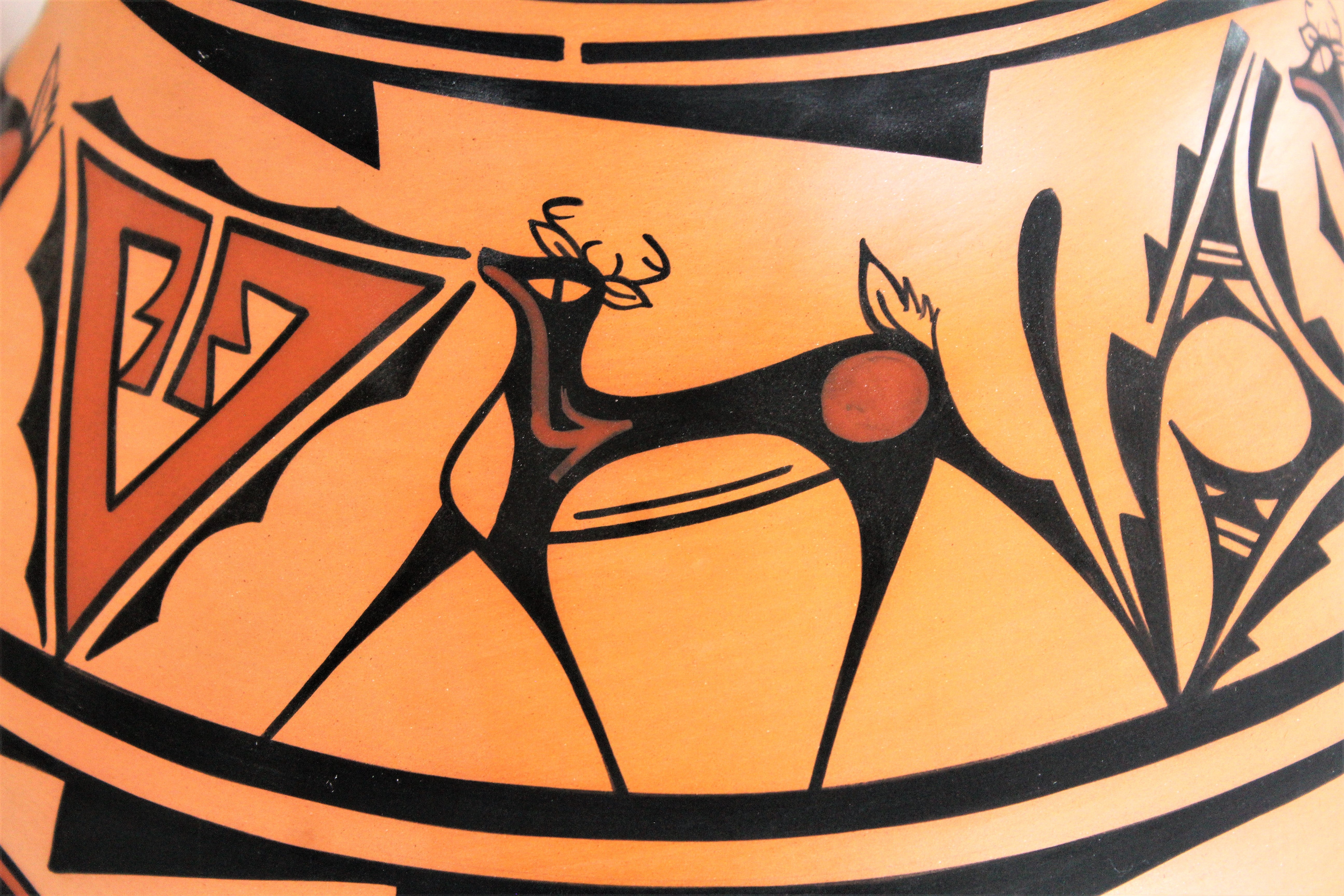 Gaylon Westika Zuni Olla Pottery Vessel