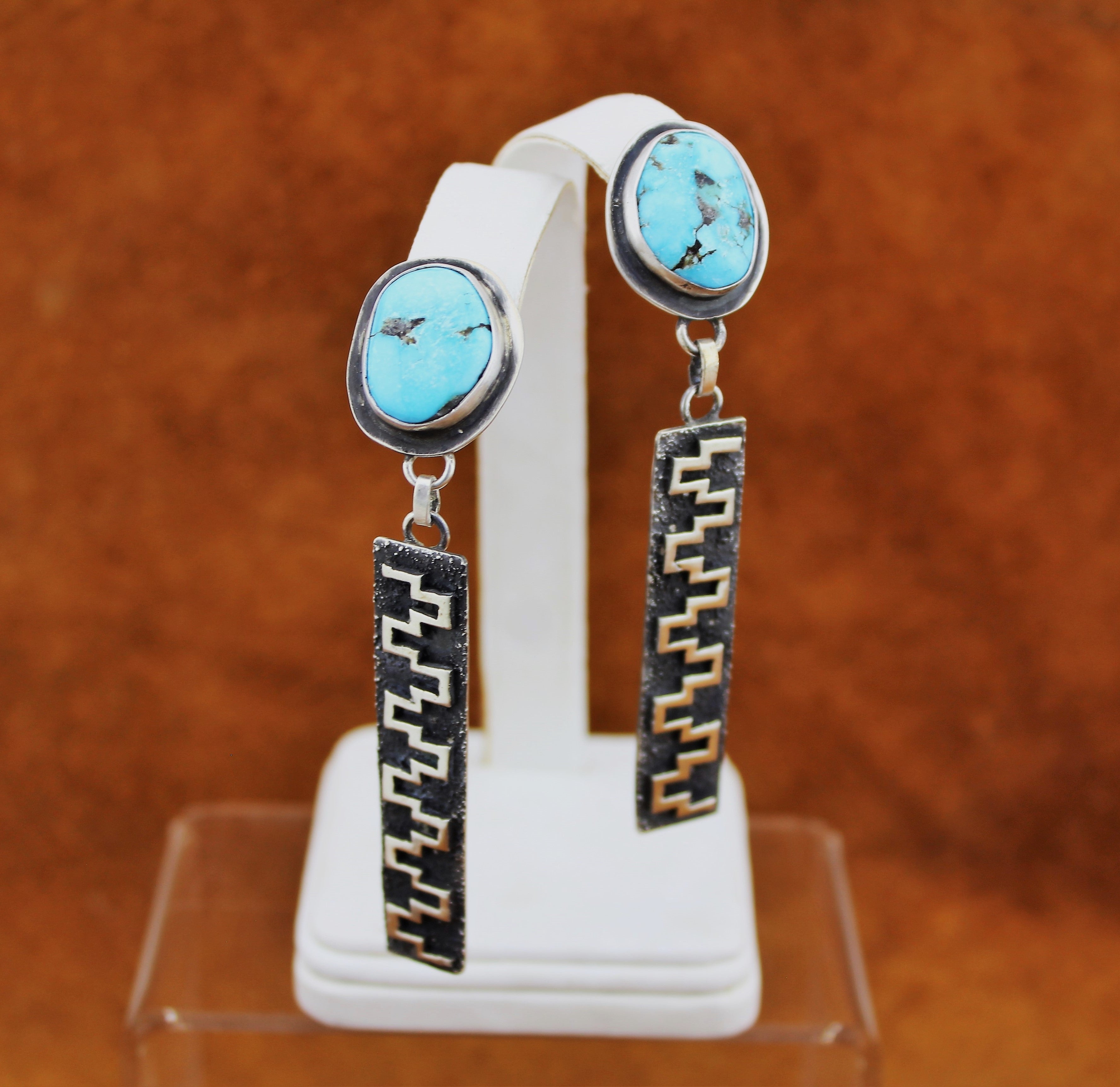 Tommy Jackson Sterling Overlay Bracelet and Earrings Set