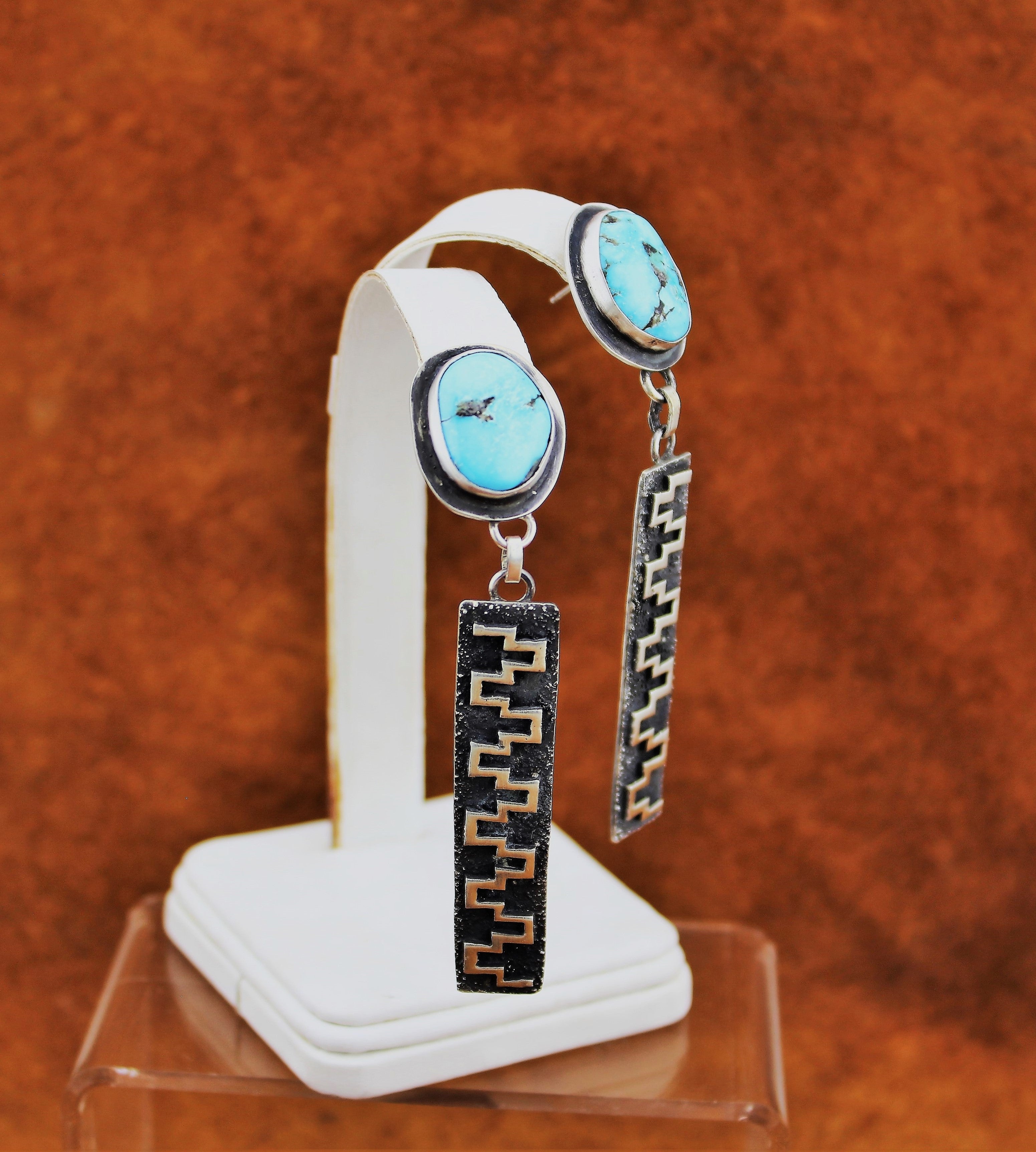 Tommy Jackson Sterling Overlay Bracelet and Earrings Set