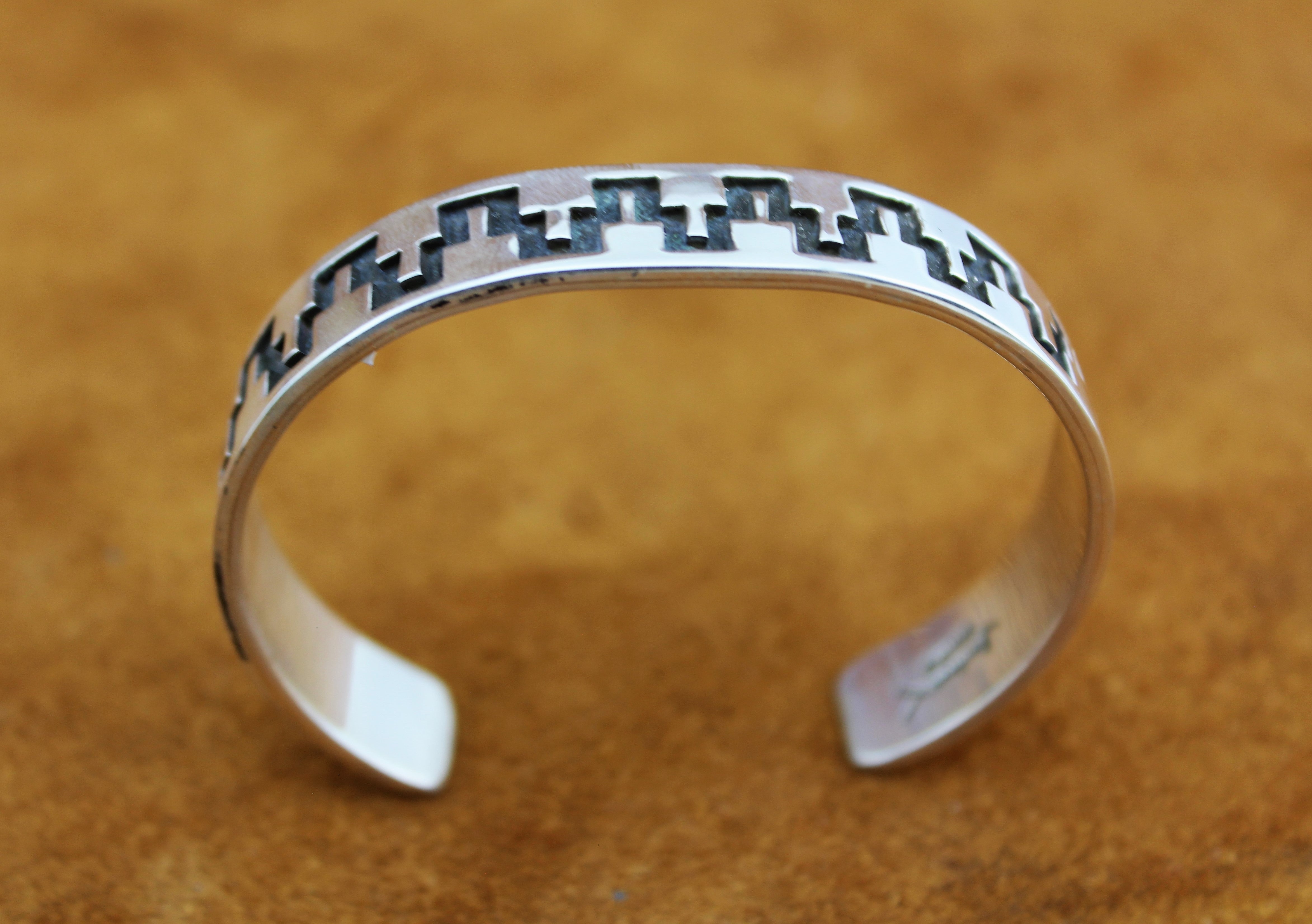 Tommy Jackson Sterling Overlay Bracelet and Earrings Set