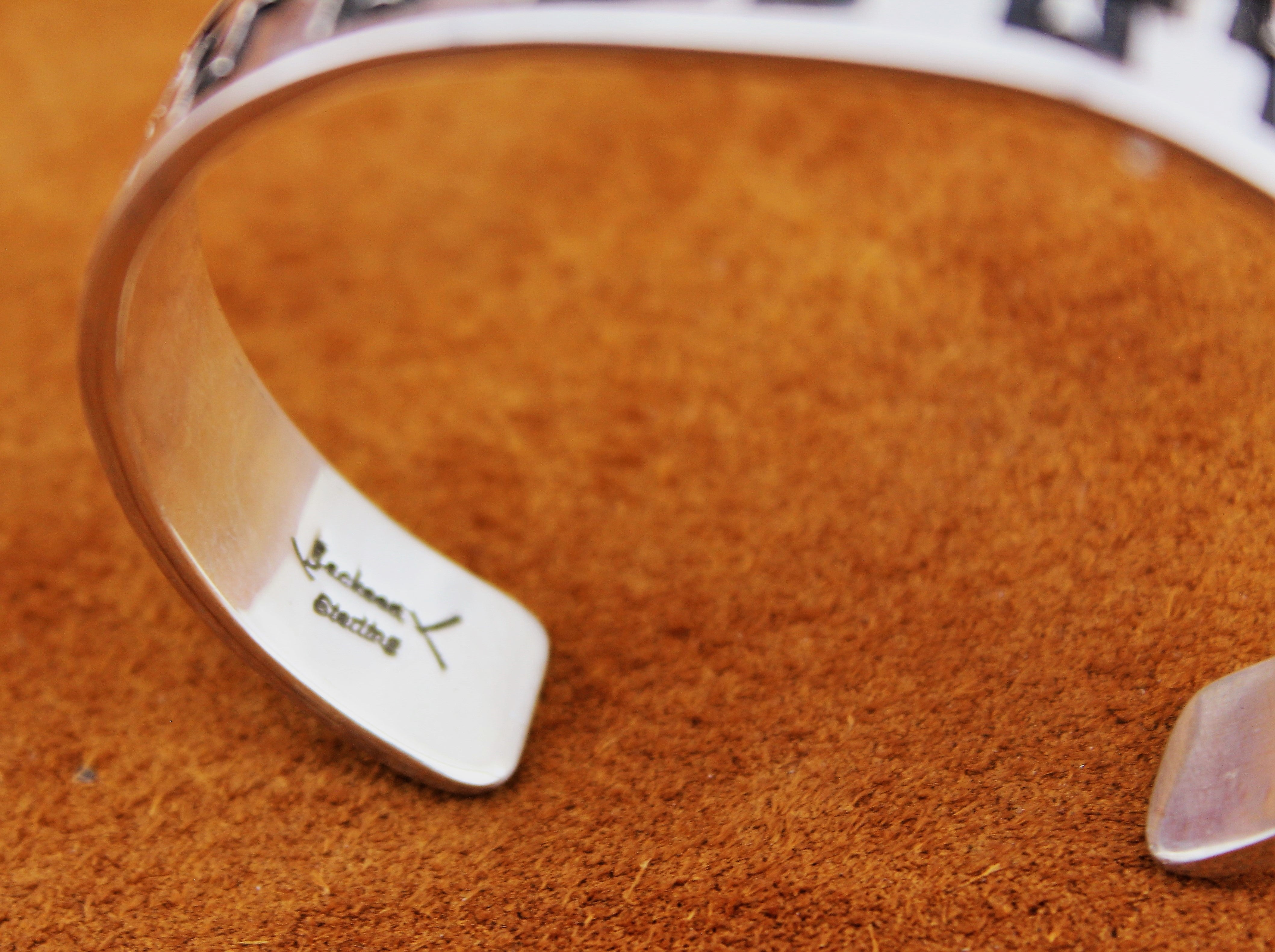Tommy Jackson Sterling Overlay Bracelet and Earrings Set