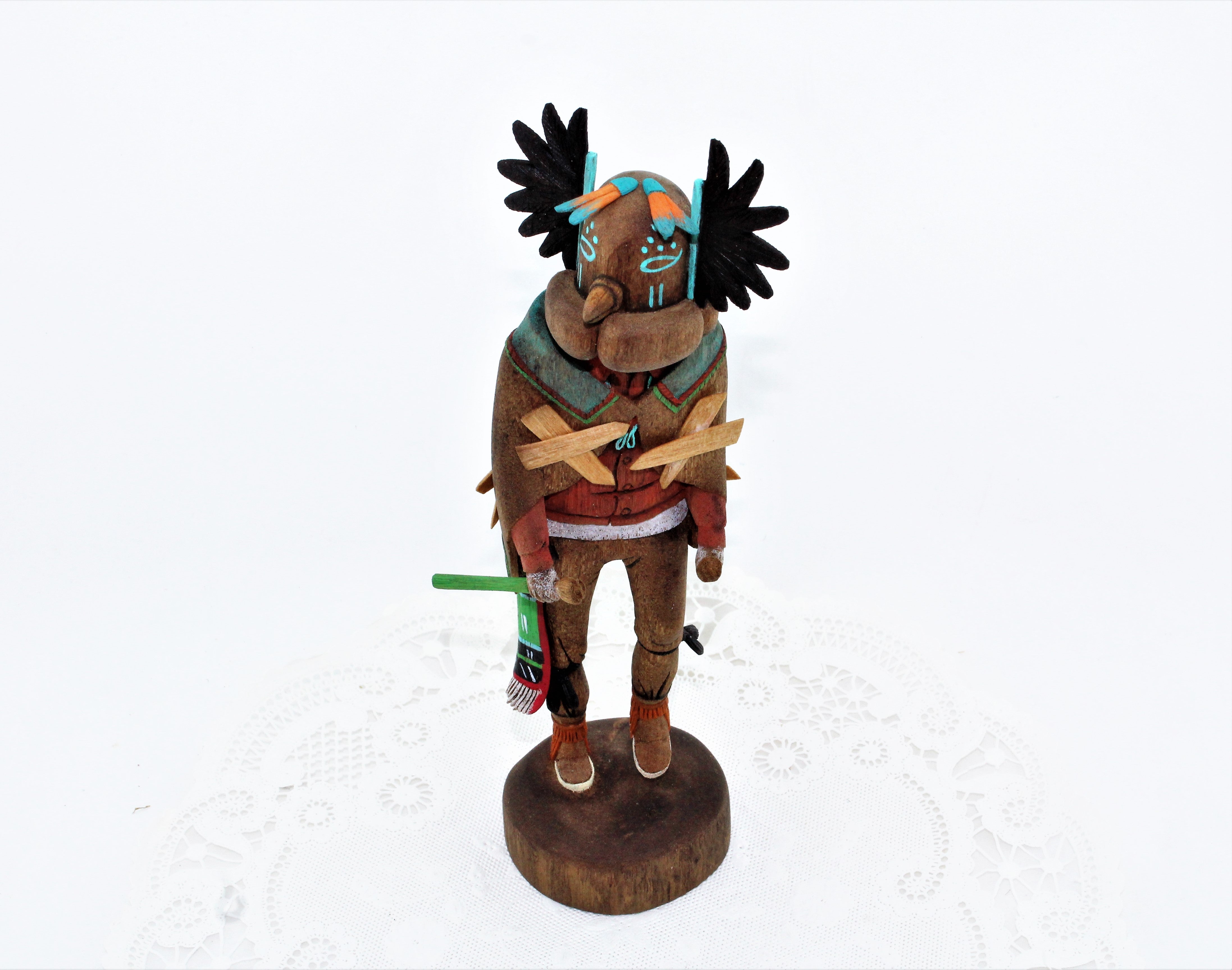 Lawrence Dallas Sr. Crow Kachina