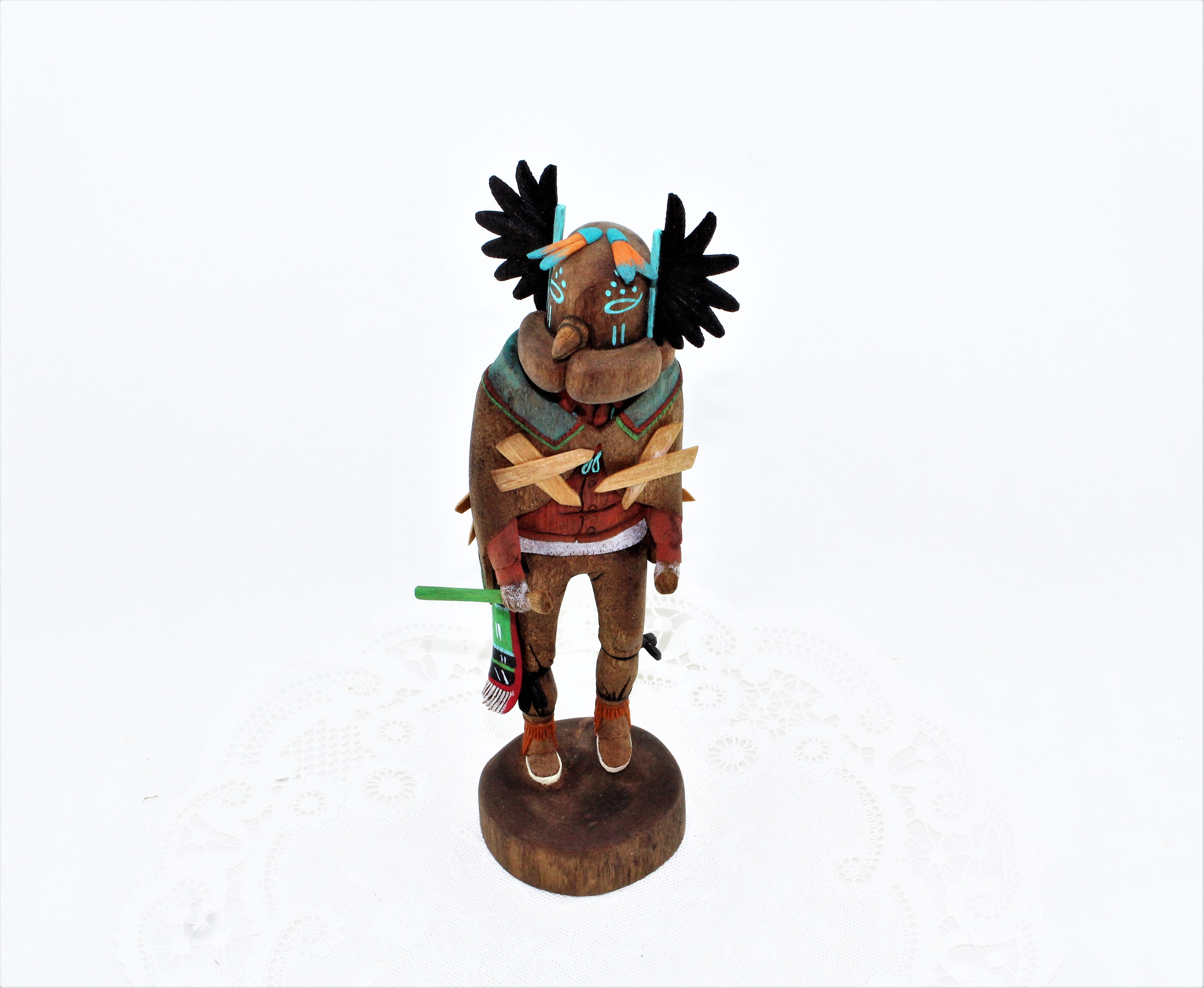 Lawrence Dallas Sr. Crow Kachina