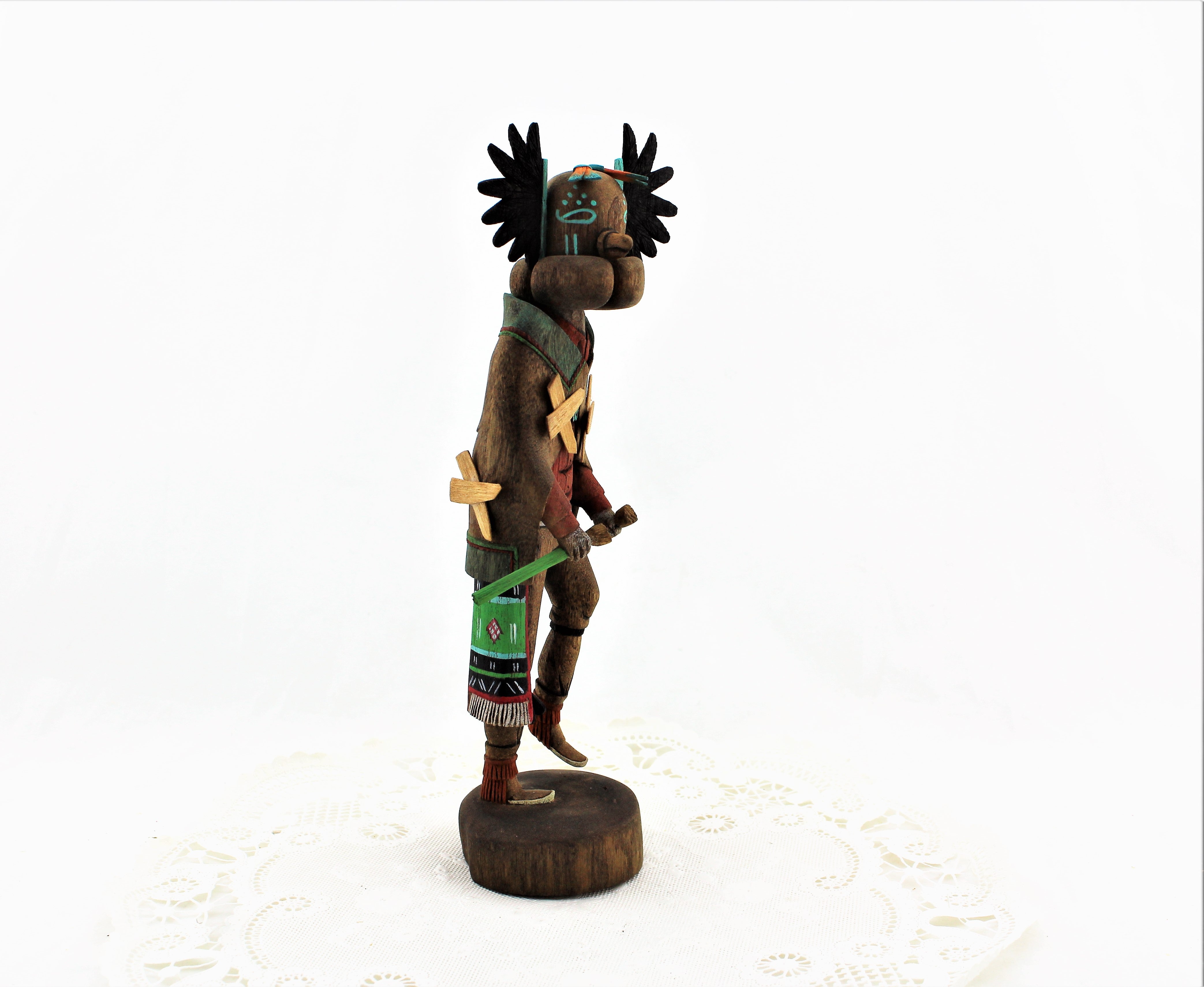 Lawrence Dallas Sr. Crow Kachina