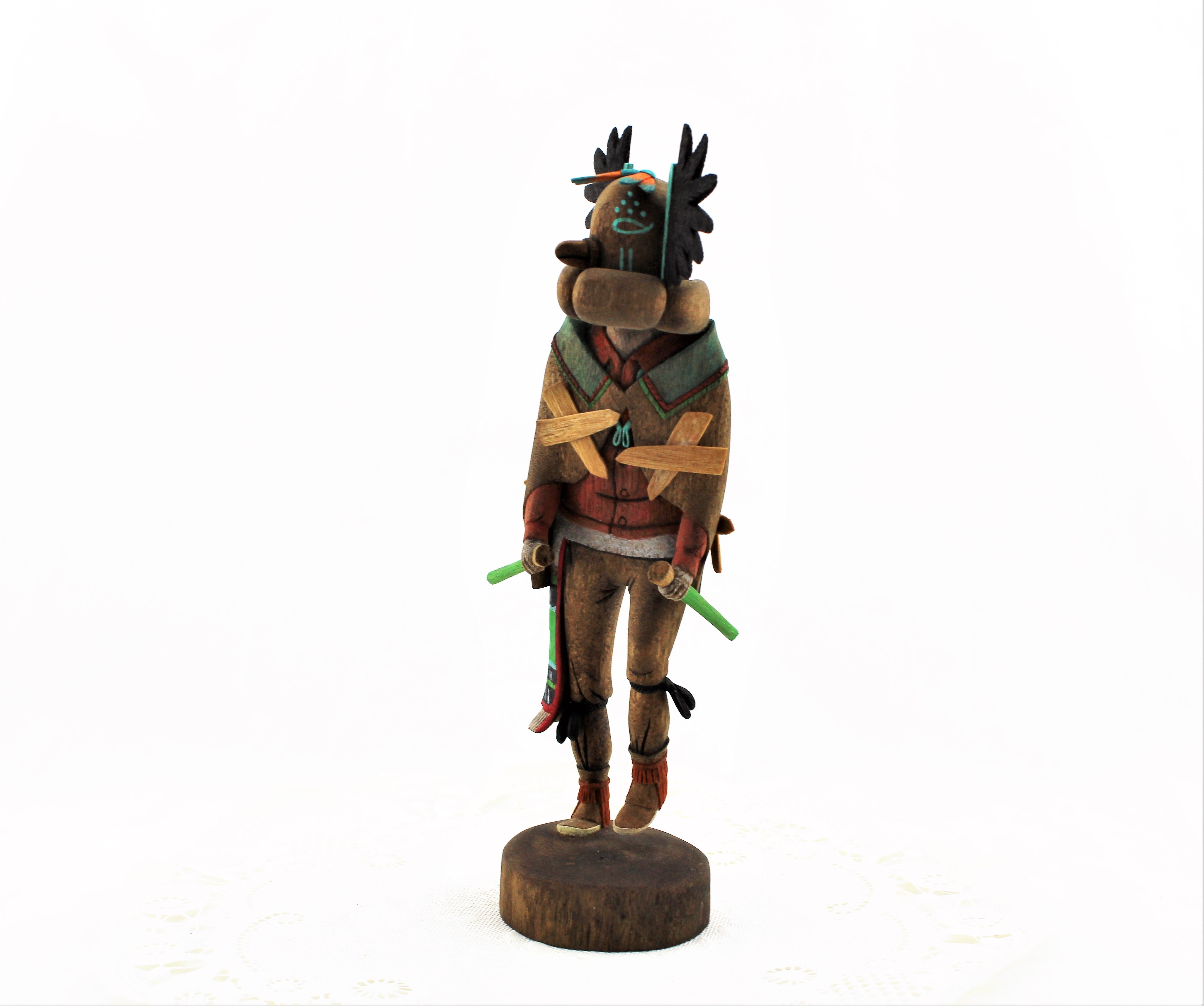 Lawrence Dallas Sr. Crow Kachina