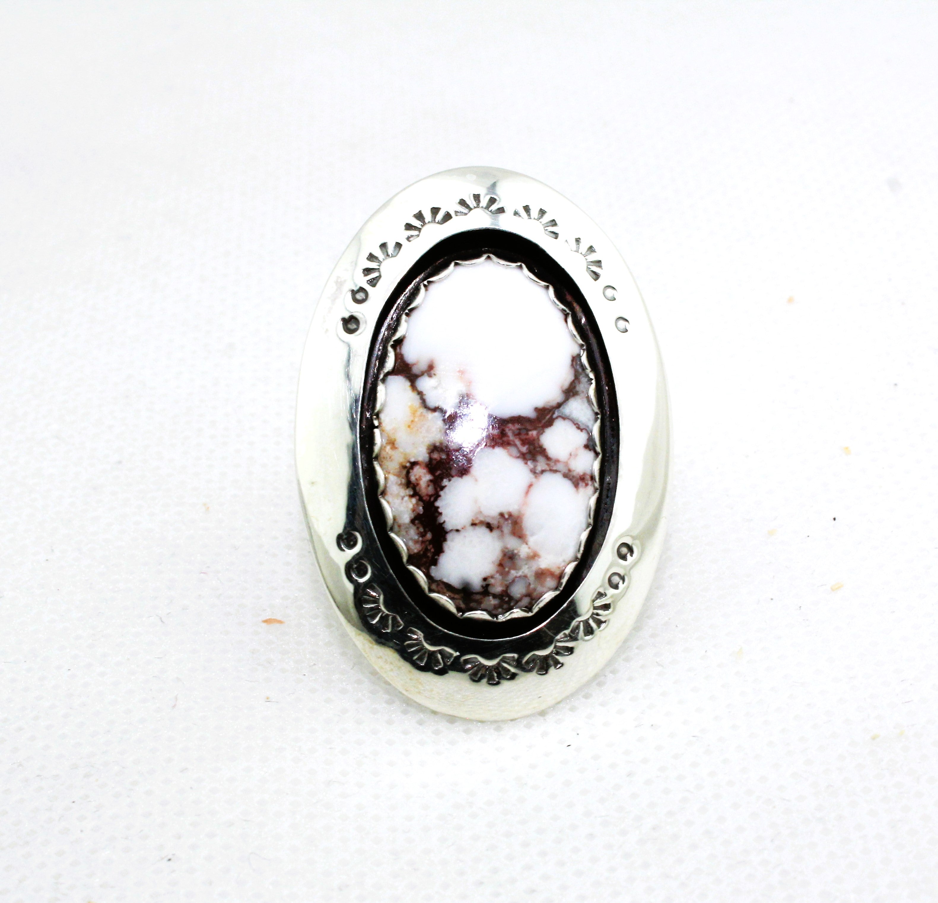Lyanne Goodluck White Buffalo Ring
