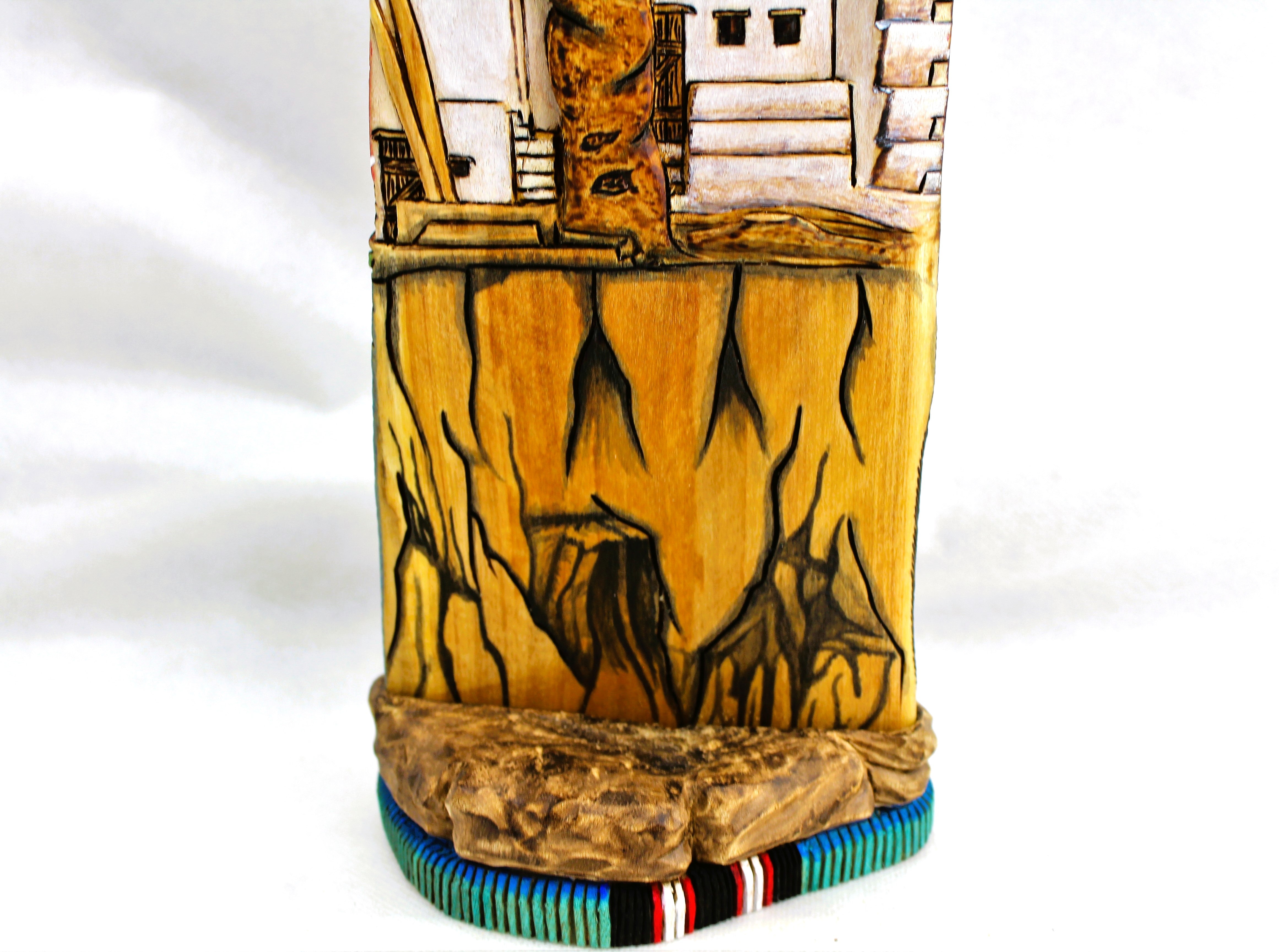 Sam Pahona Kachina Sculpture