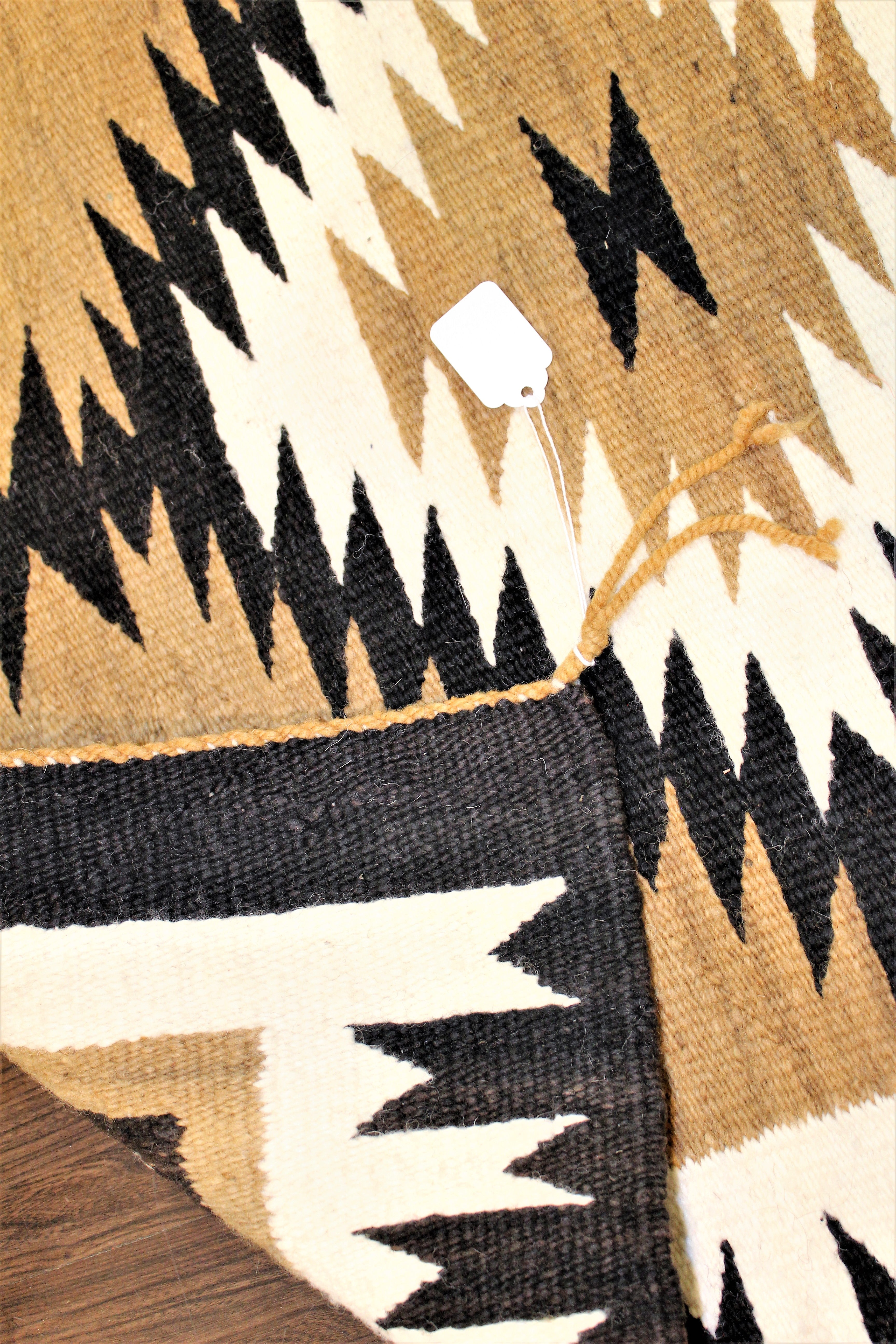 Double Sunrise Pattern Navajo Rug
