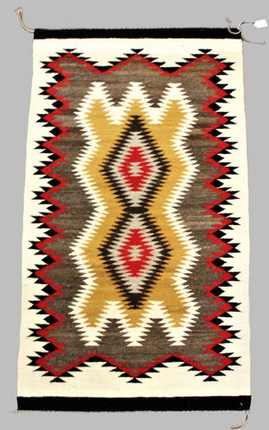 Sunrise Pattern Navajo Rug