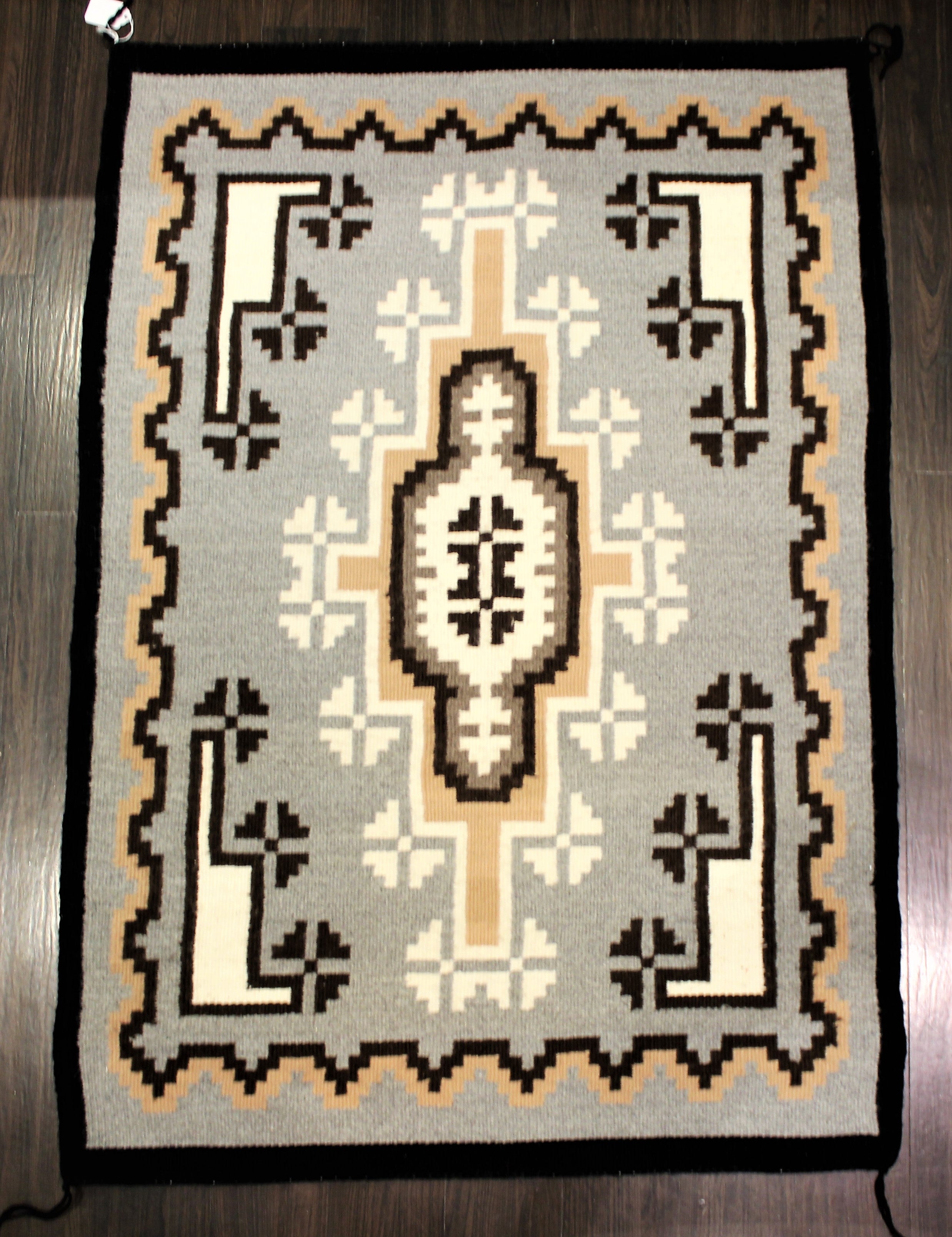 Two Grey Hills Navajo Rug