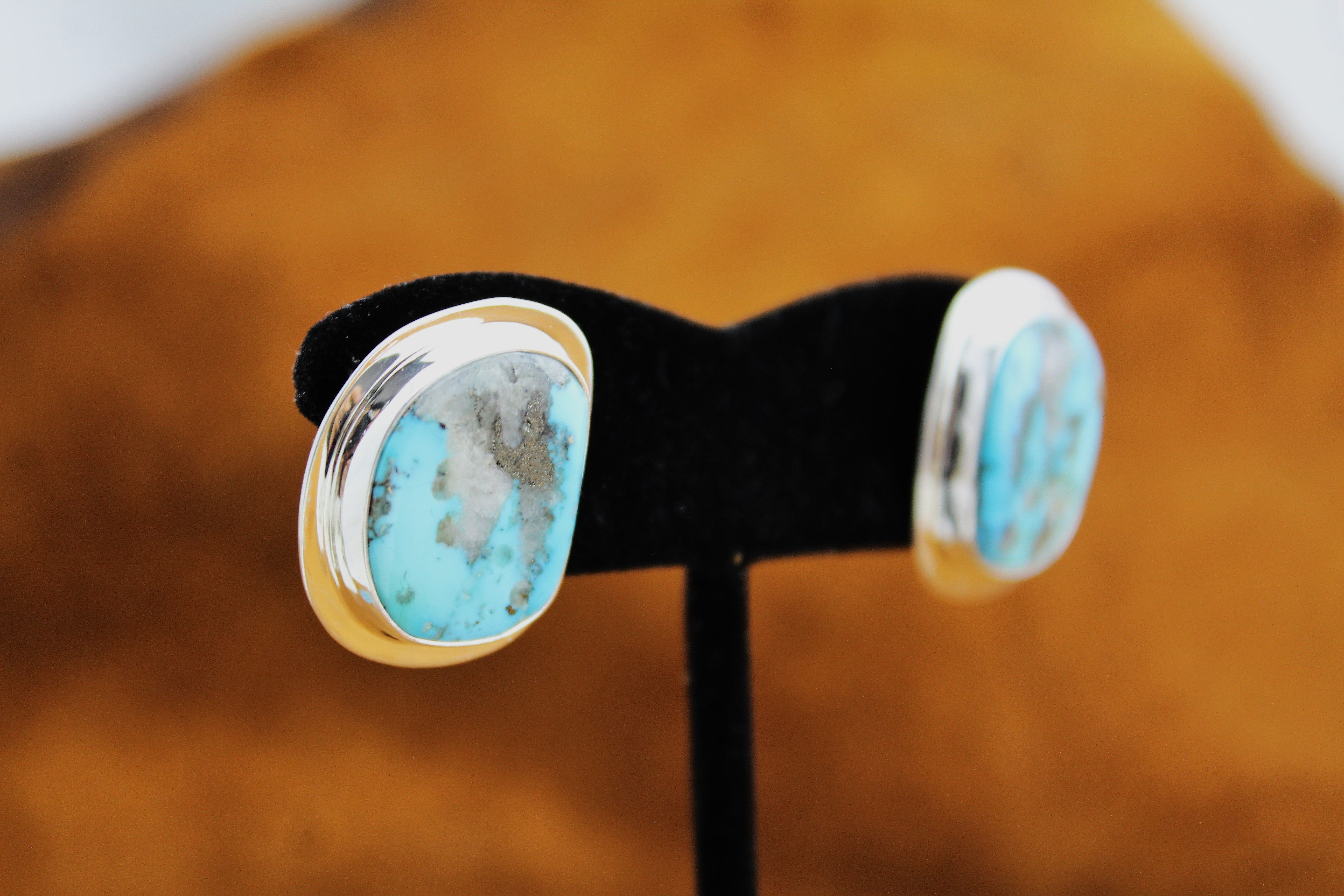 Tommy Jackson Turquoise Mountain Earrings
