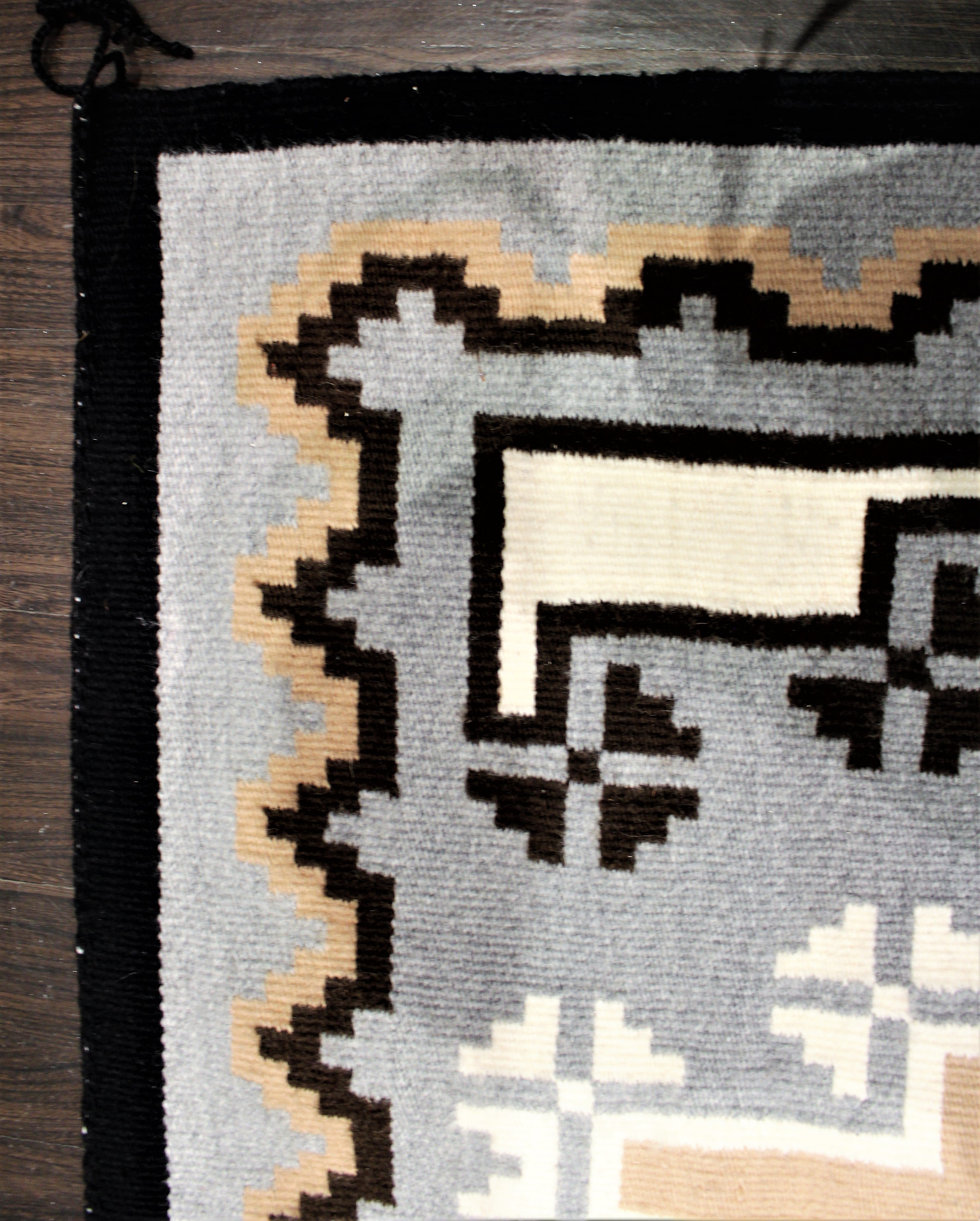 Two Grey Hills Navajo Rug