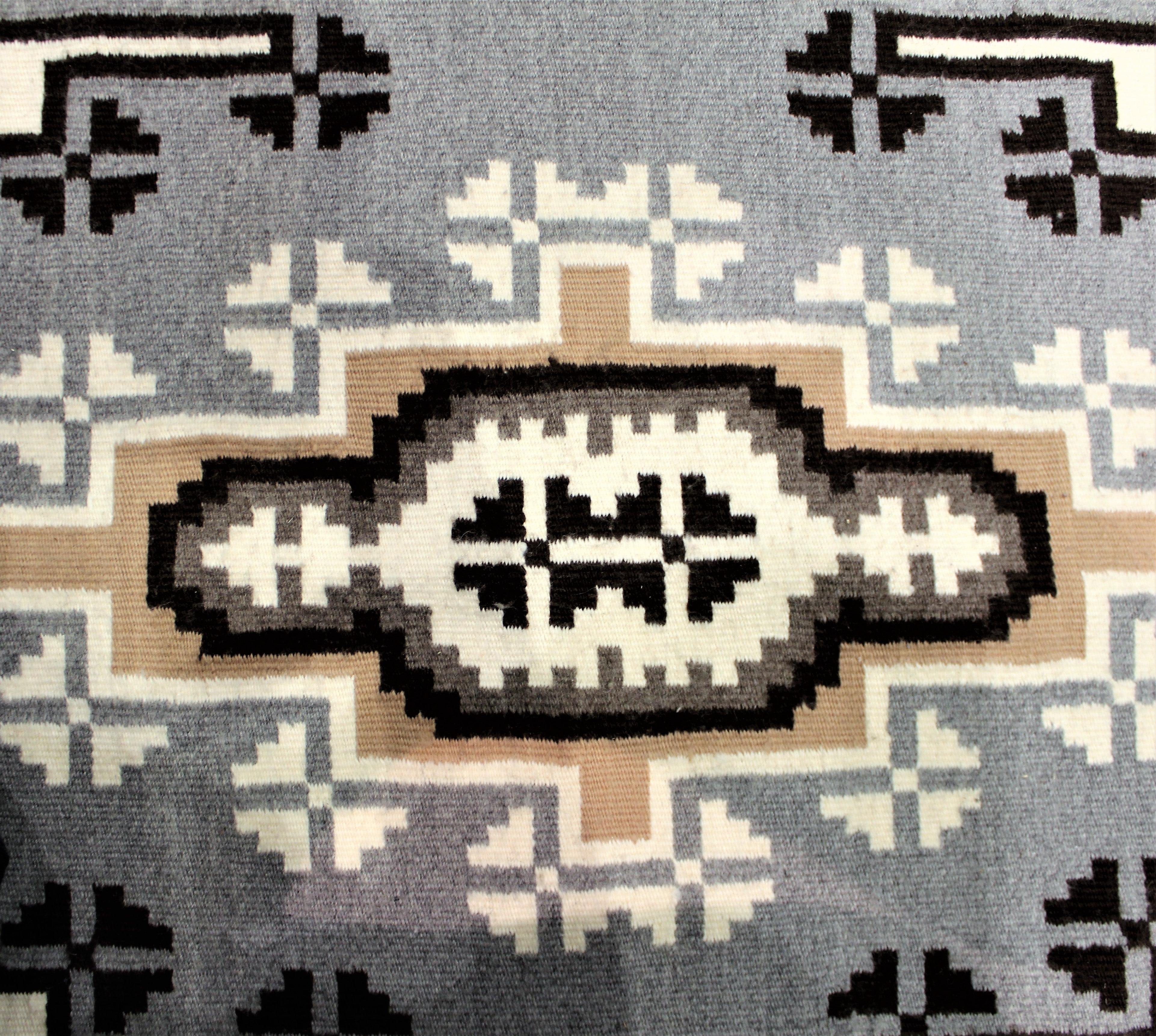 Two Grey Hills Navajo Rug