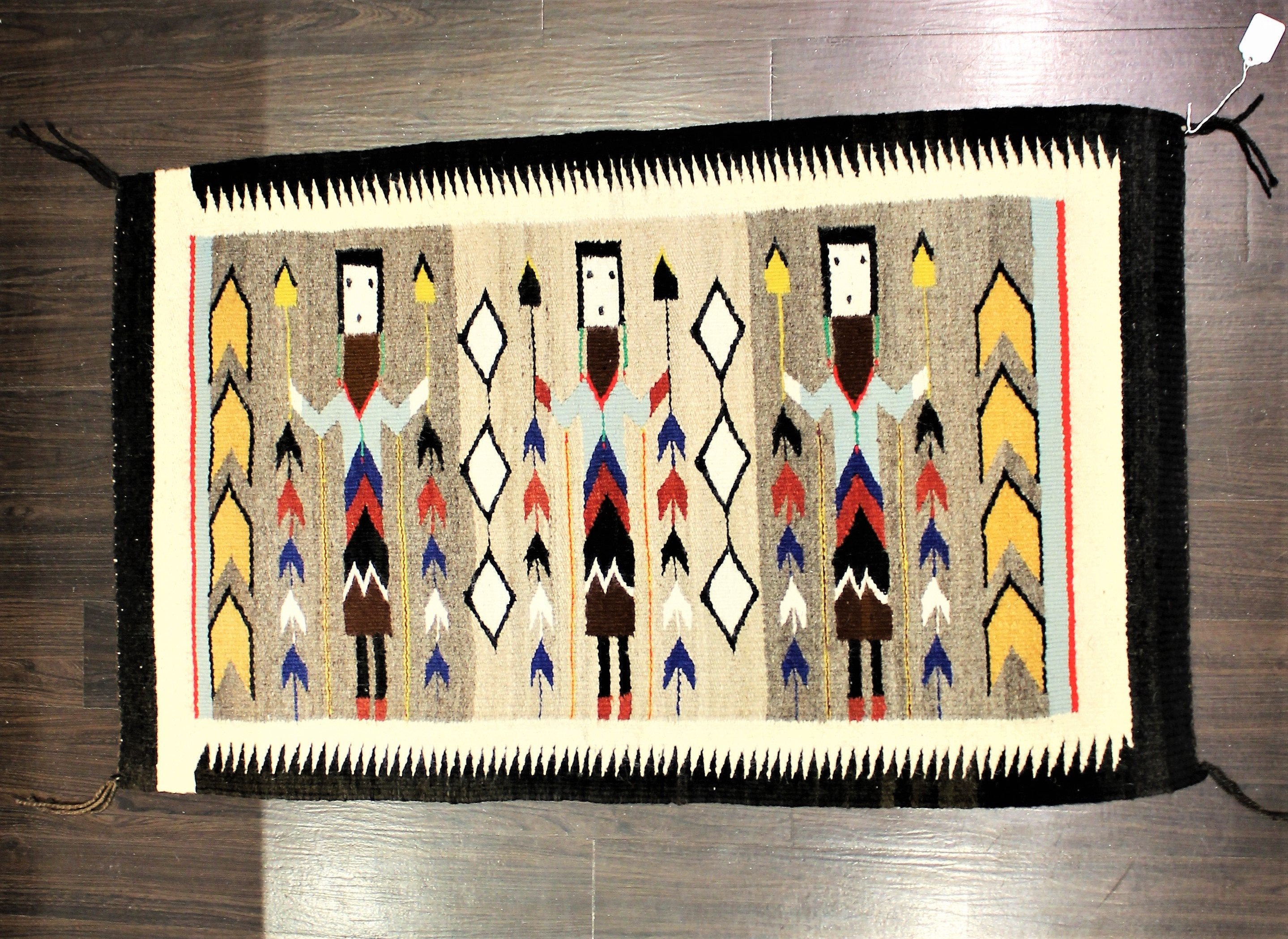 Yei Pattern Navajo Rug