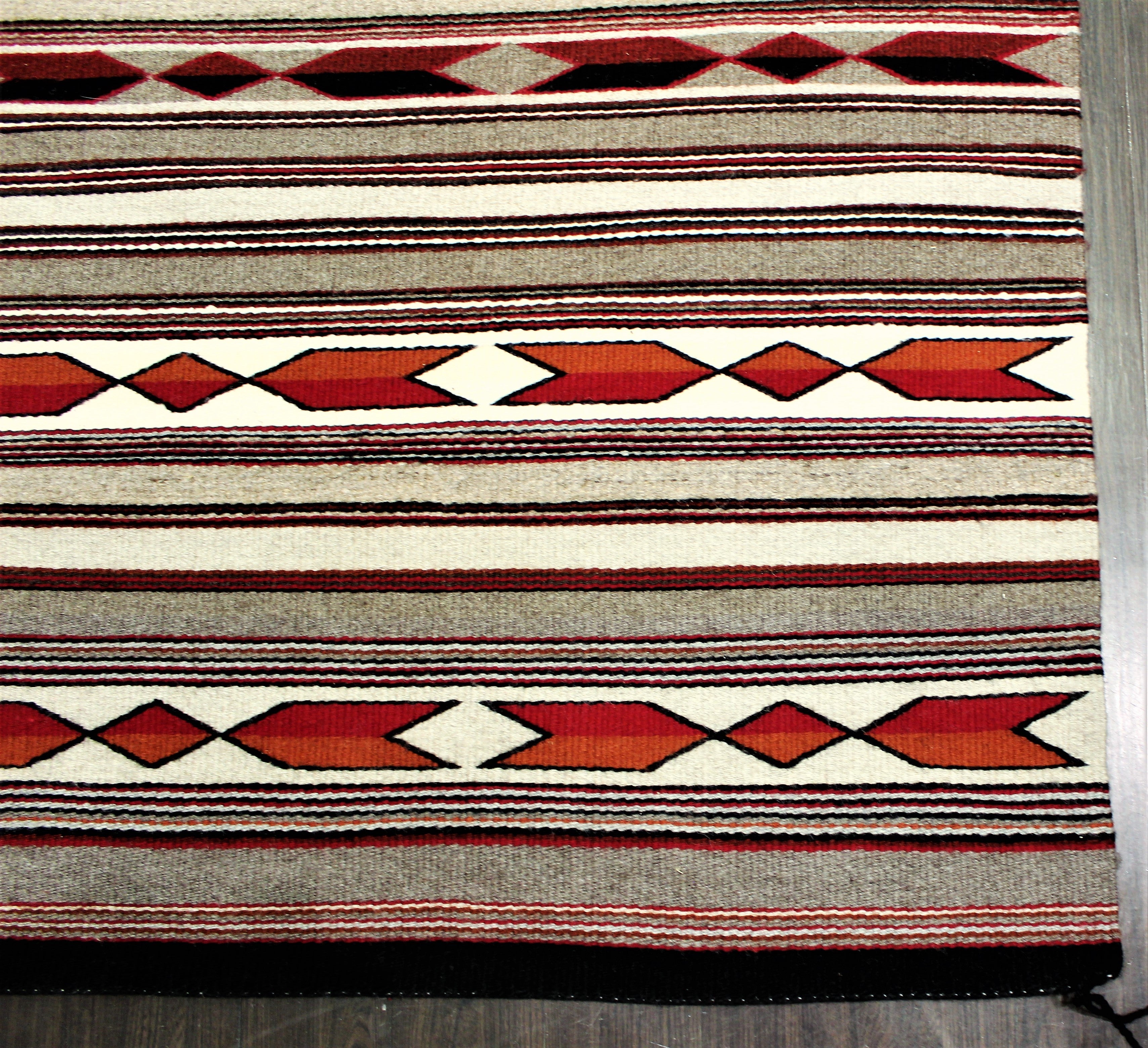 Banded Pattern Navajo Rug