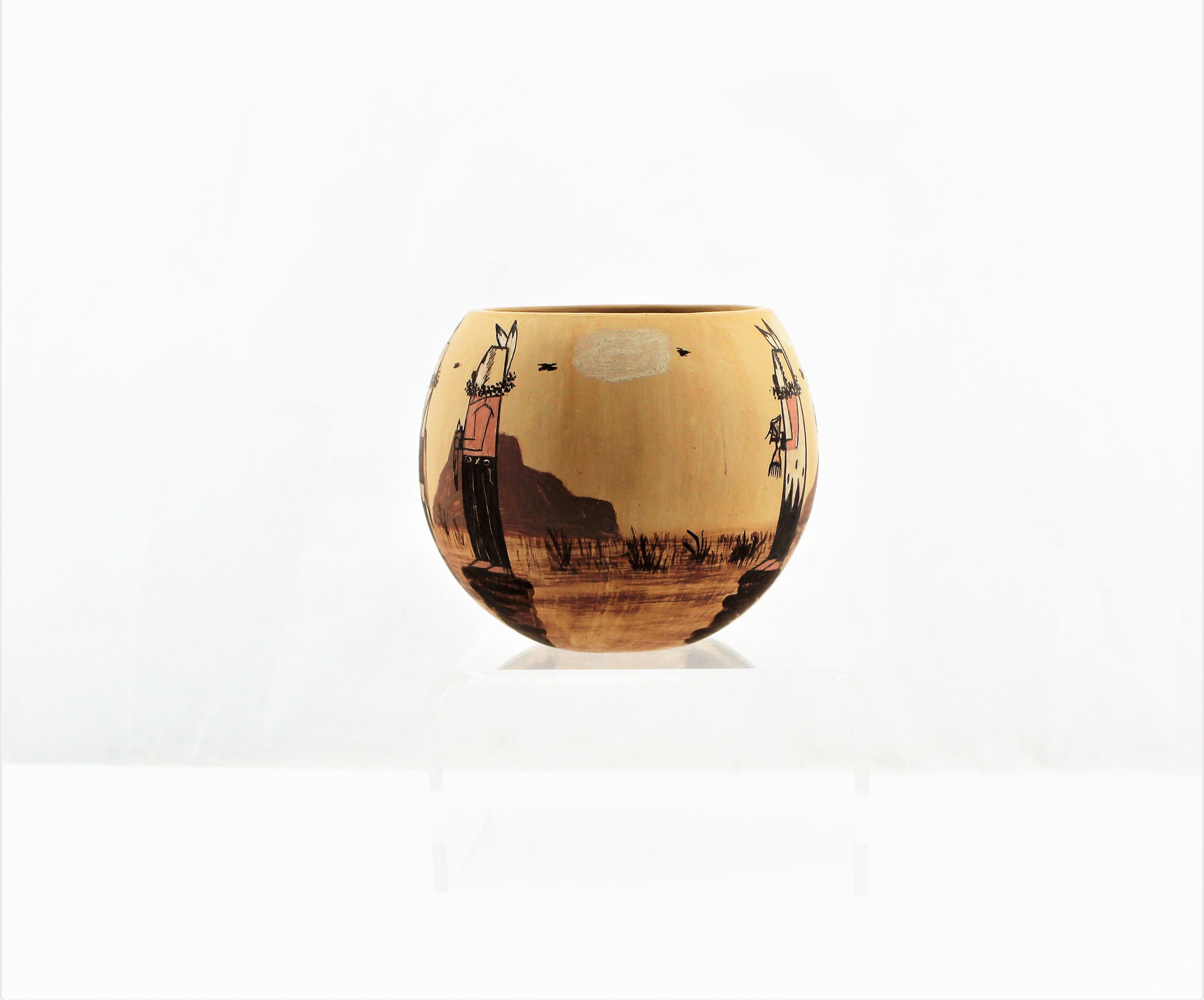 Ida Sahmie Mini Day Chant Pottery Bowl