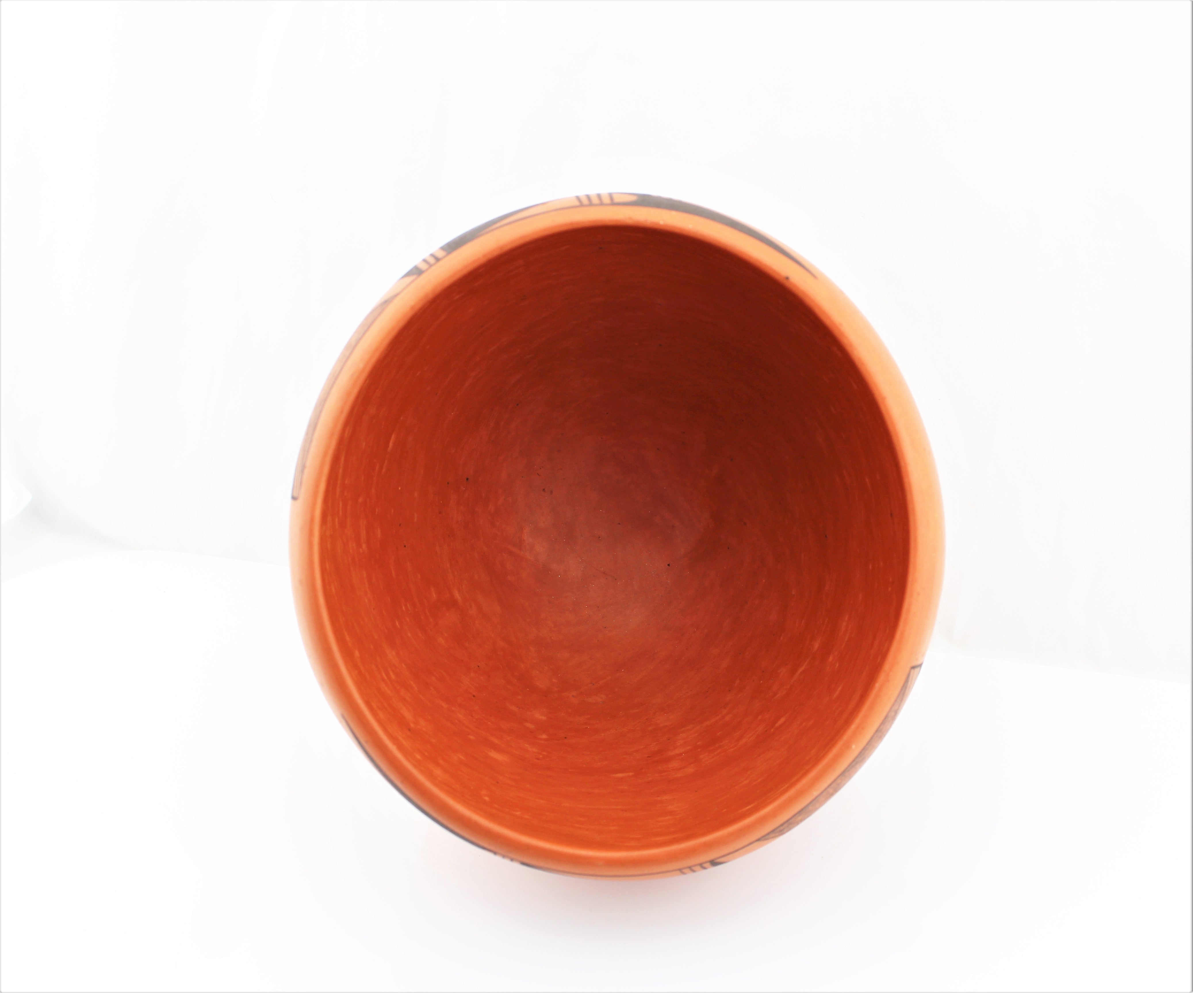 Hopi Tewa Village Pottery Bowl