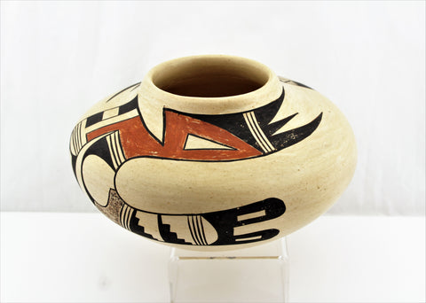 Evelyn Poolheco Hopi Tewa Pottery Bowl