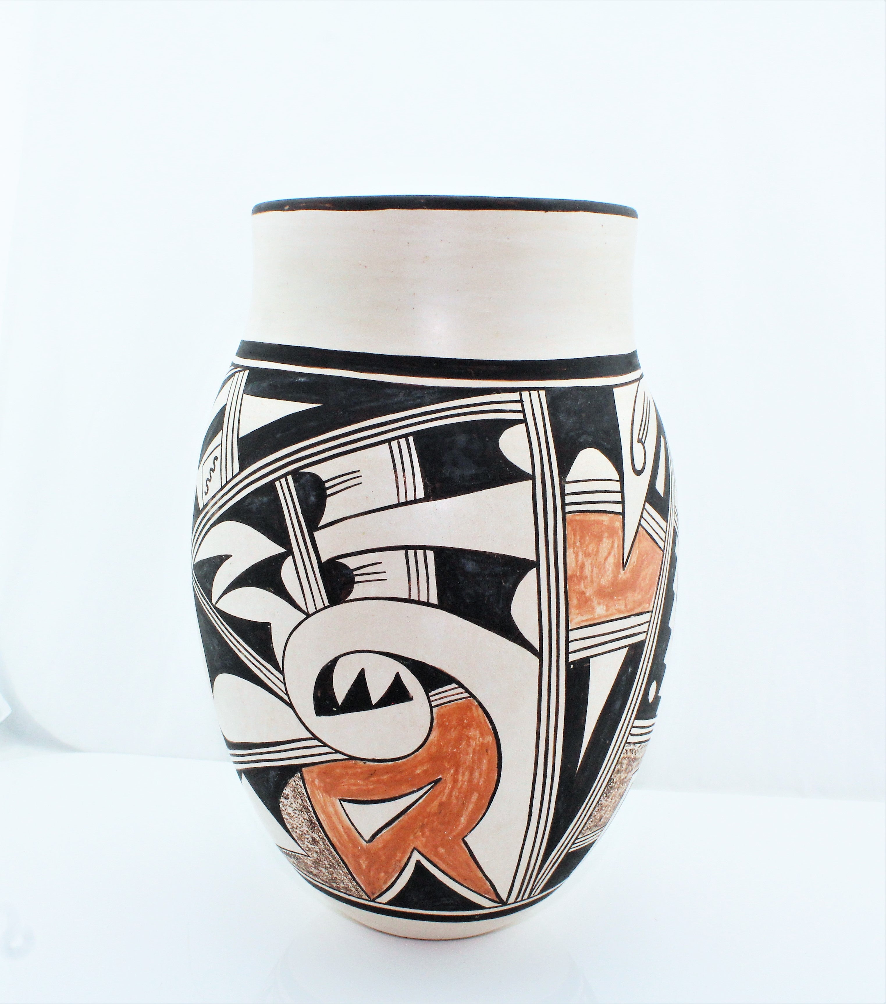 Evelyn Poolheco Hopi Tewa Pottery Bowl