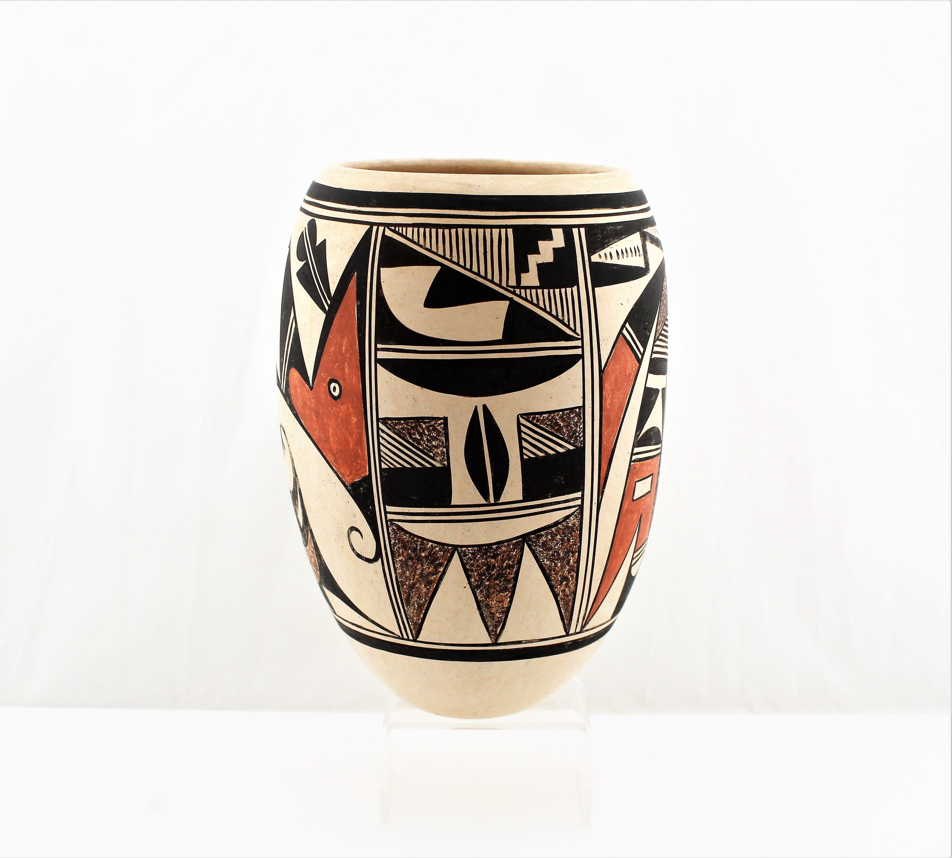 Evelyn Poolheco Hopi Tewa Pottery Bowl