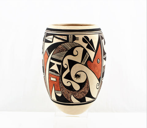 Evelyn Poolheco Hopi Tewa Pottery Bowl