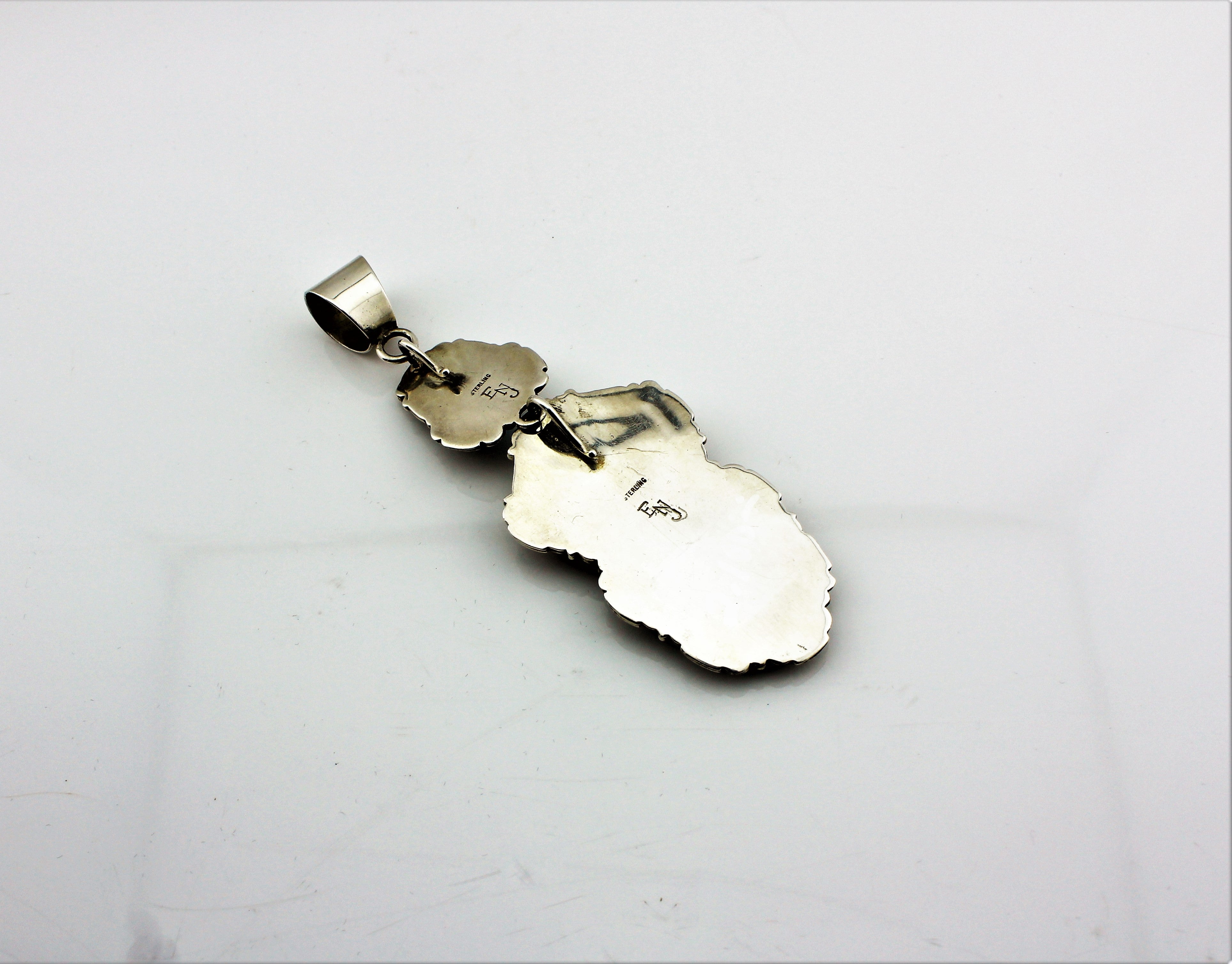 Ernie Northrup Hopi Sterling Silver Pendant