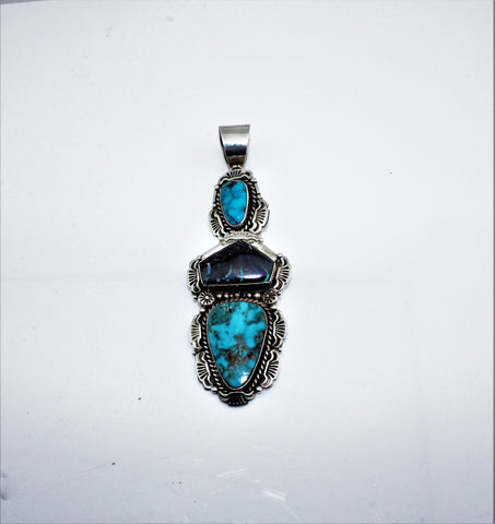 Ernie Northrup Hopi Sterling Silver Pendant