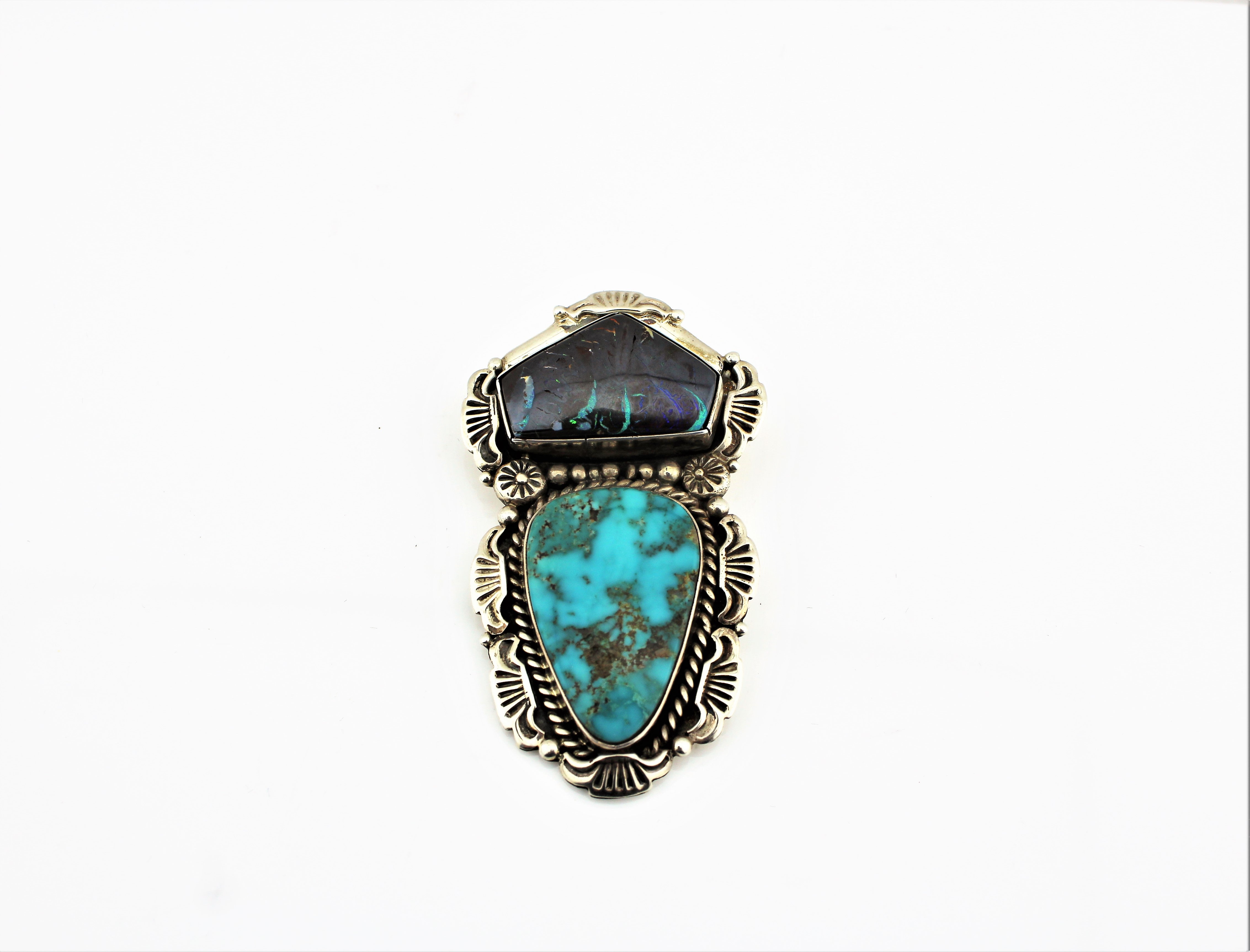 Ernie Northrup Hopi Sterling Silver Pendant