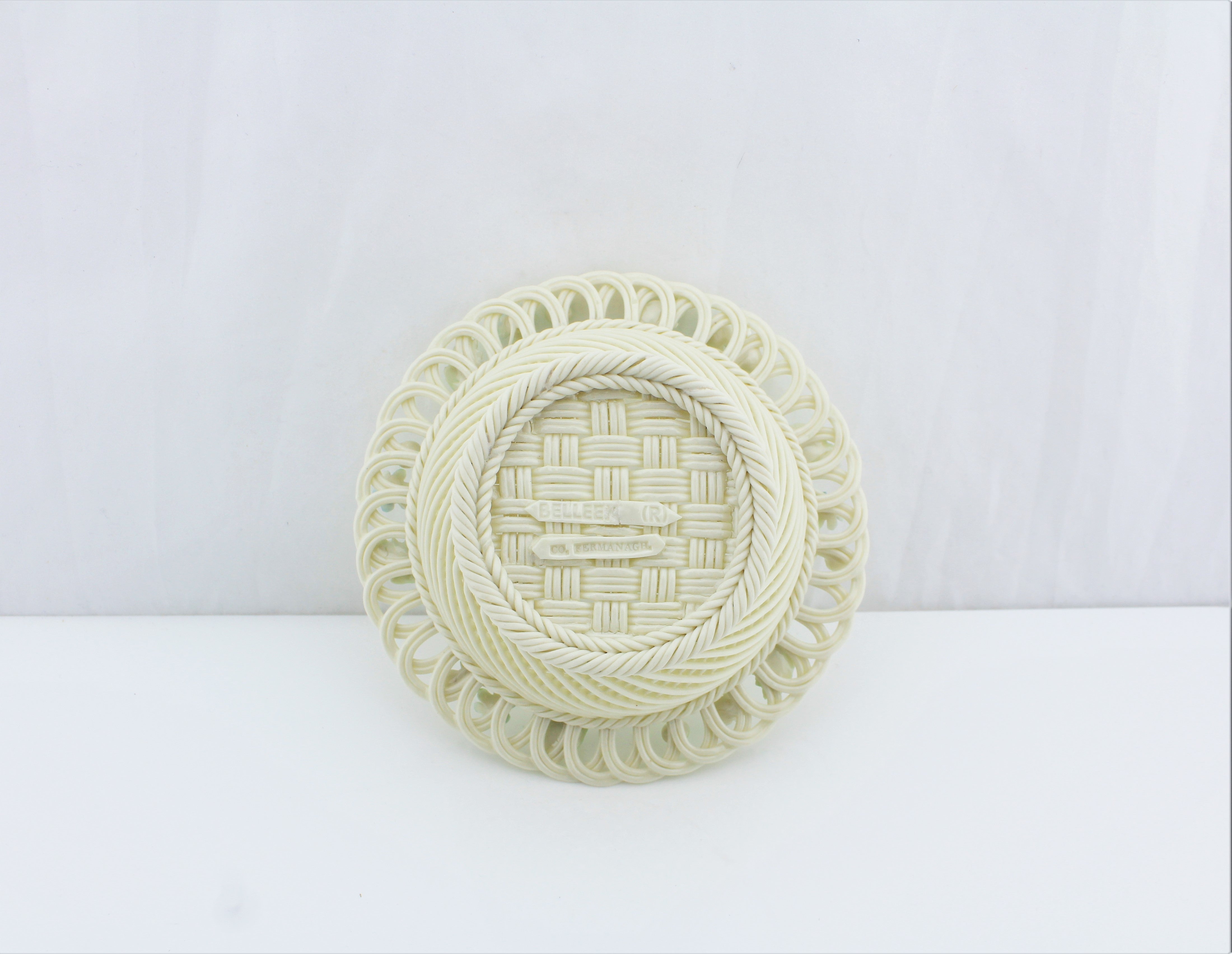 Belleek Porcelain Lace Basket