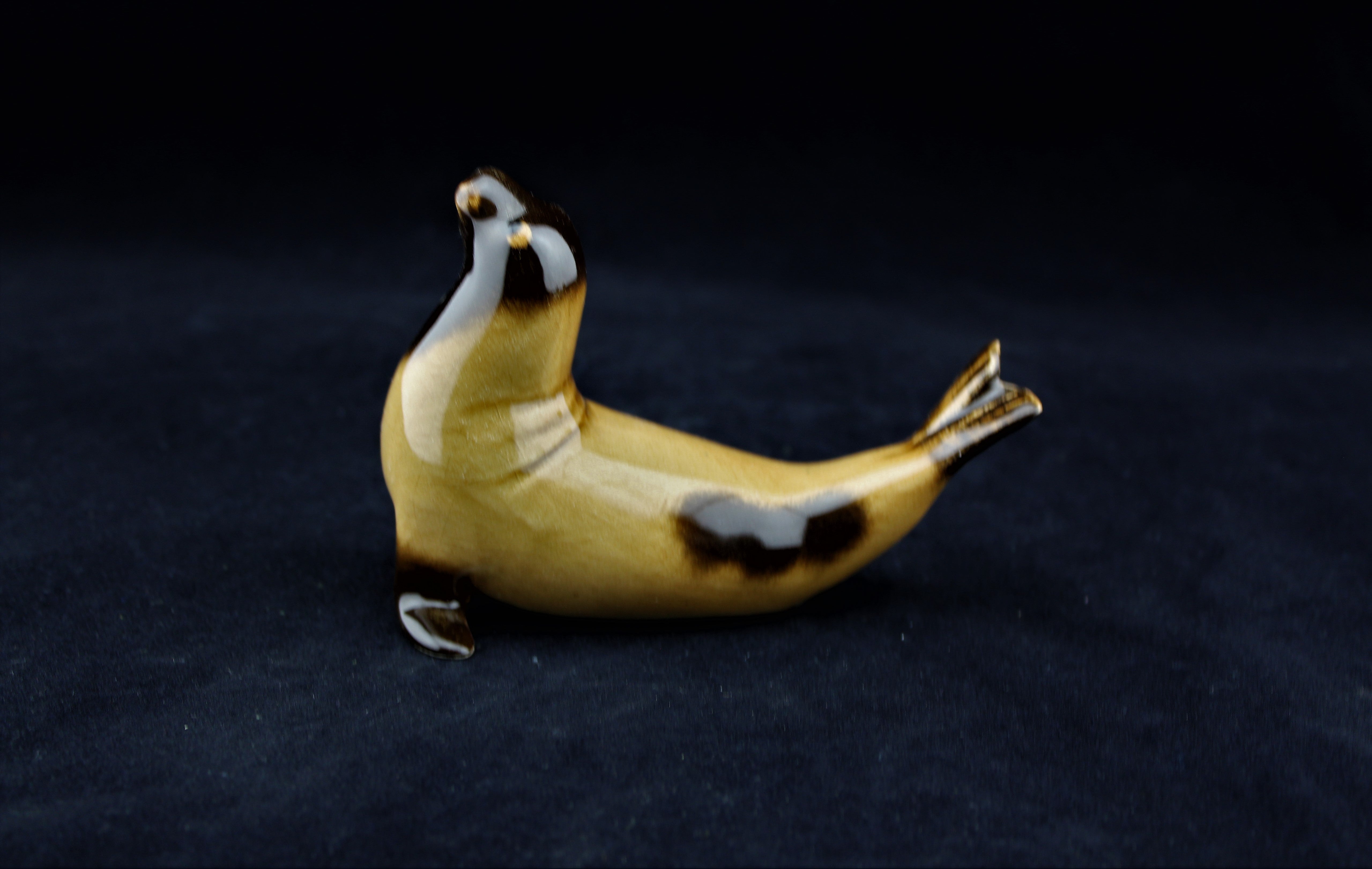Goebel Porcelain Brown Seal