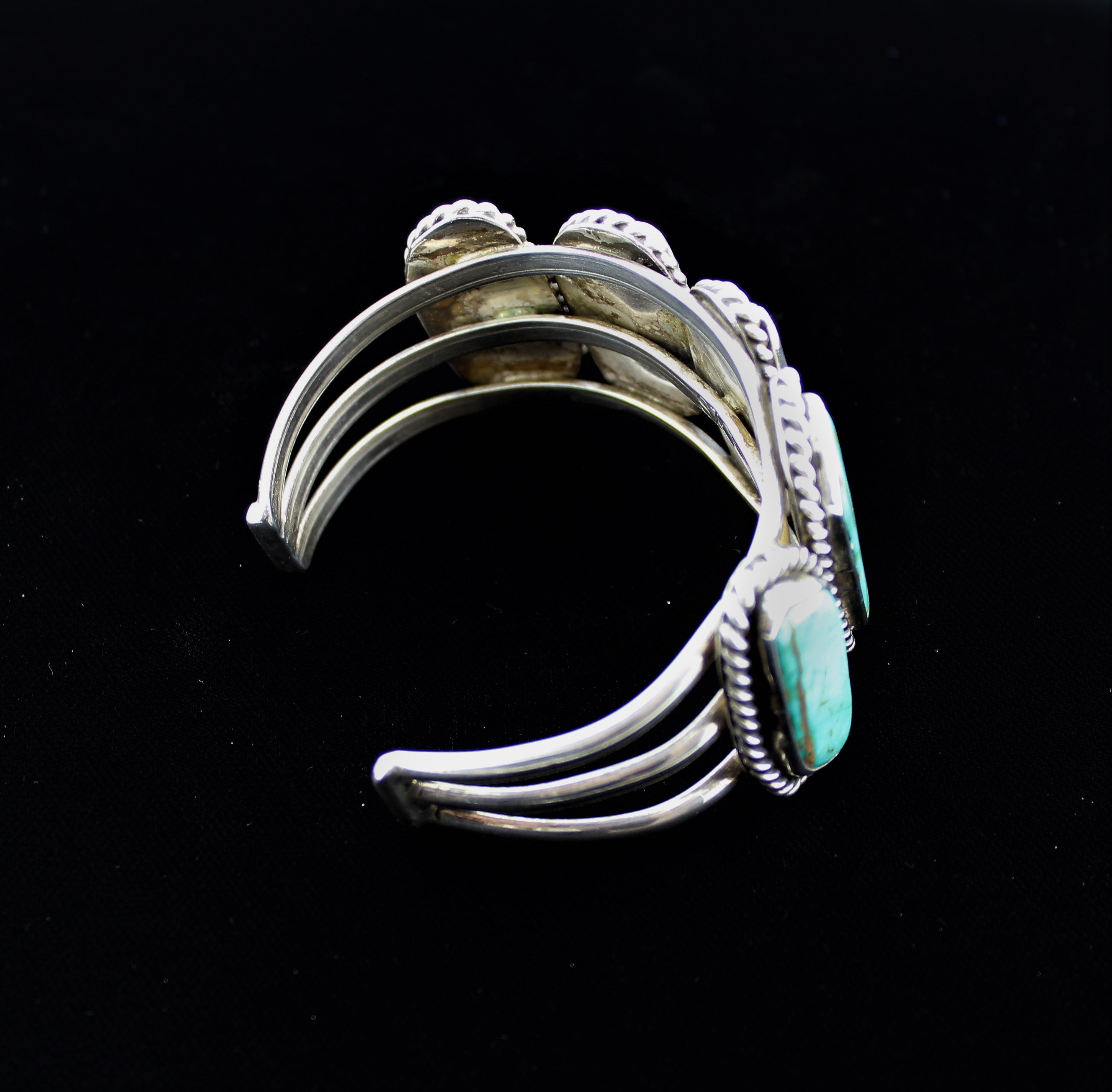 Sterling Silver and Turquoise Bracelet