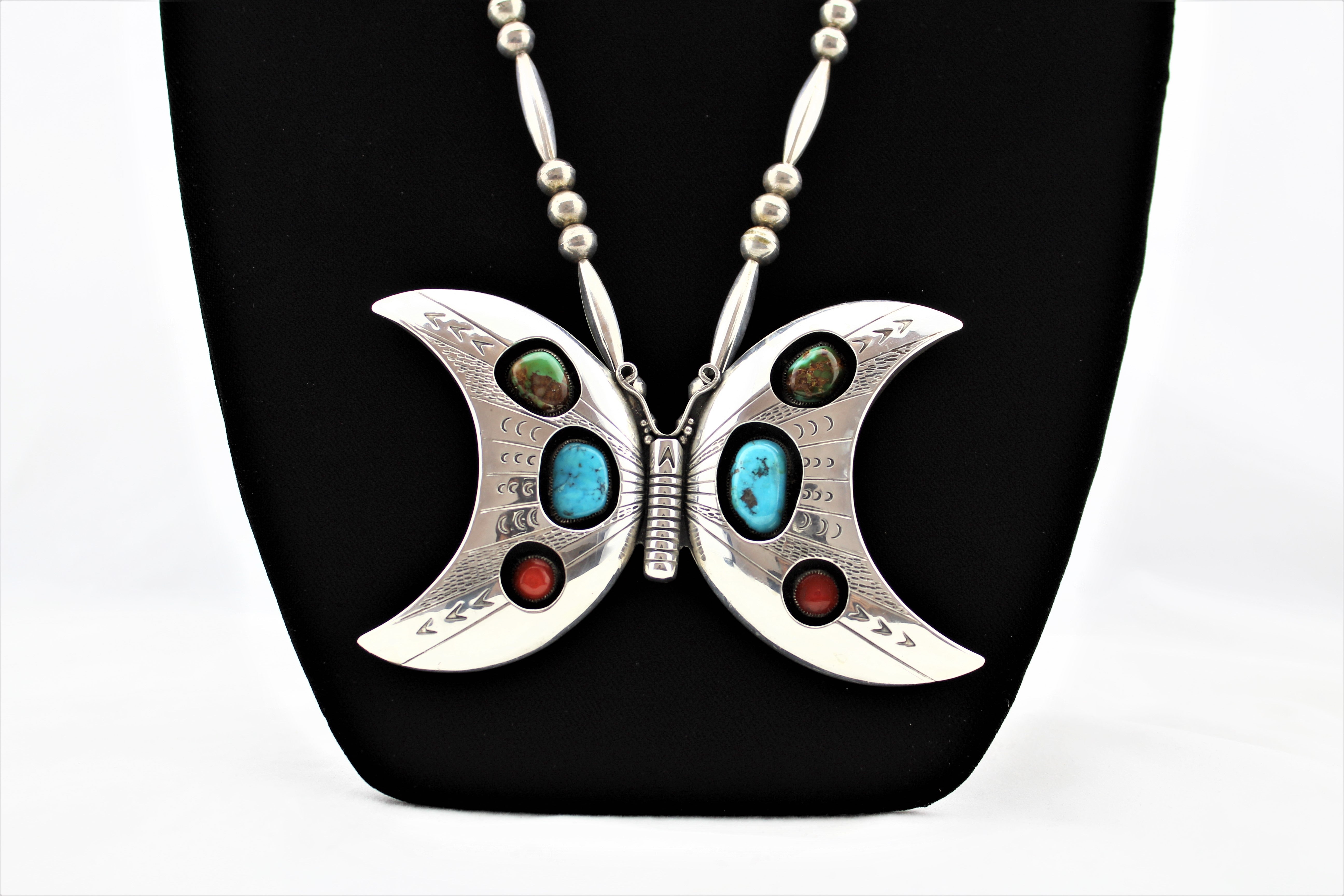Charles Suplee Butterfly Necklace